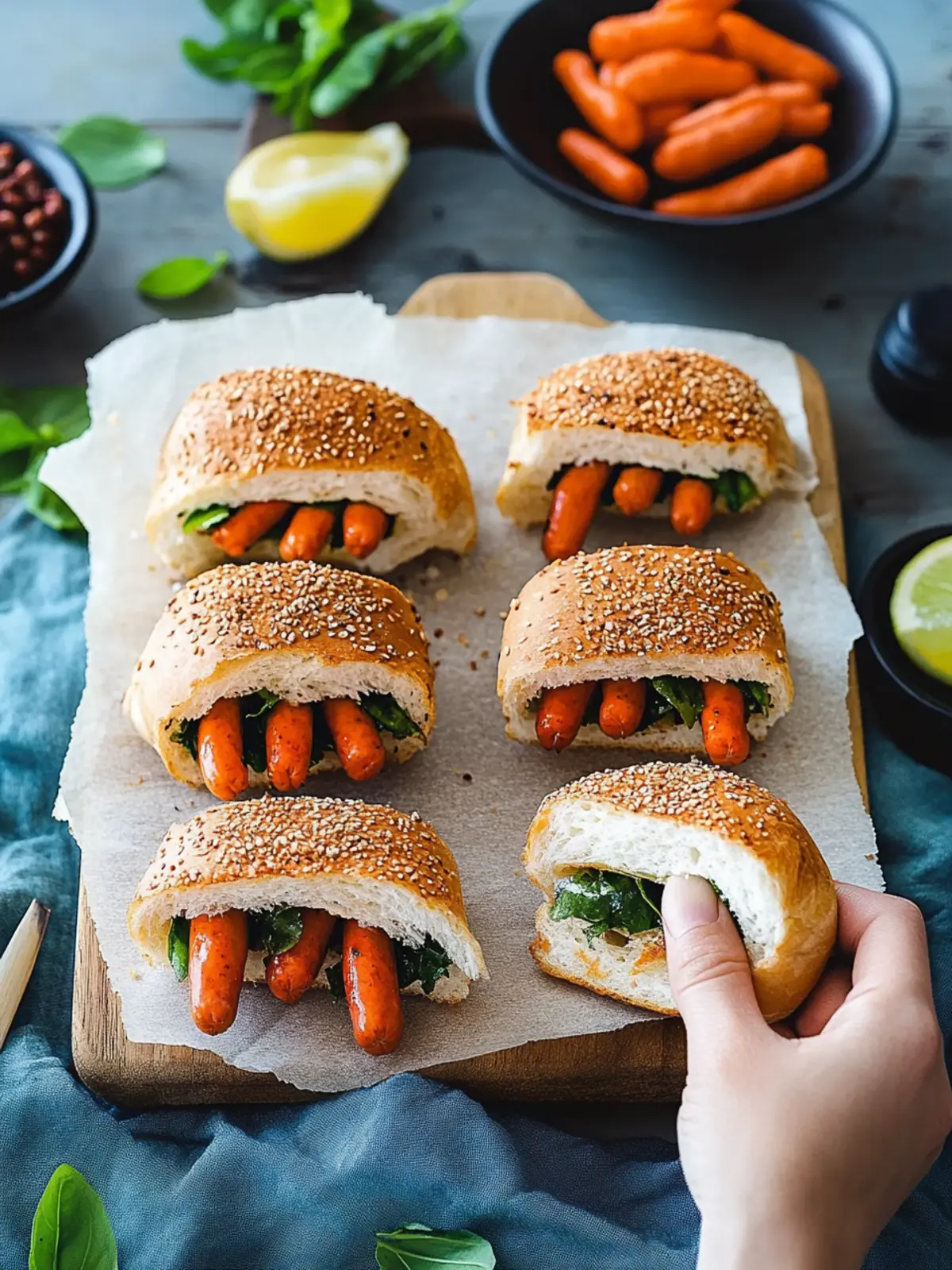 Leckere Hot Dog Kraken aus dem Thermomix für große Augen 2 Hot Dog Kraken aus dem Thermomix