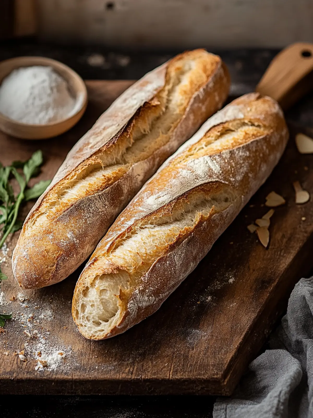 Krosse Sauerteig-Baguette: Dein Brot für echte Genussmomente 3 Sauerteig-Baguette