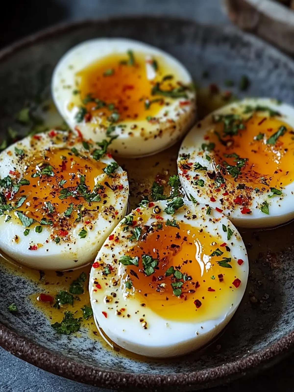 Cajun gekochte Eier mit würziger Knoblauchbutter für jeden Genuss 3 Cajun gekochte Eier mit würziger Knoblauchbutter