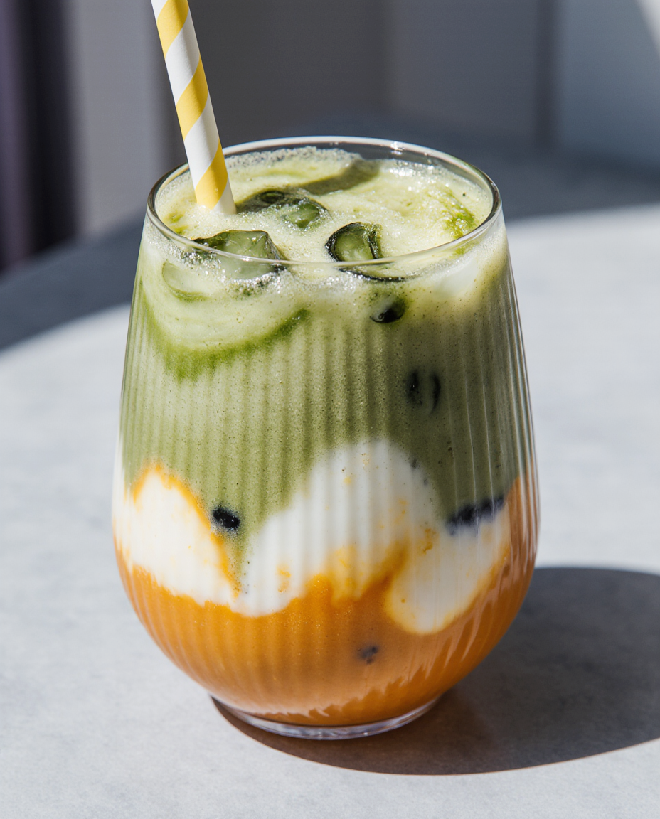 Eisige Mango Matcha Latte – Der perfekte Post-Workout Drink 4 Eisige Mango Matcha Latte – Der perfekte Post-Workout Drink