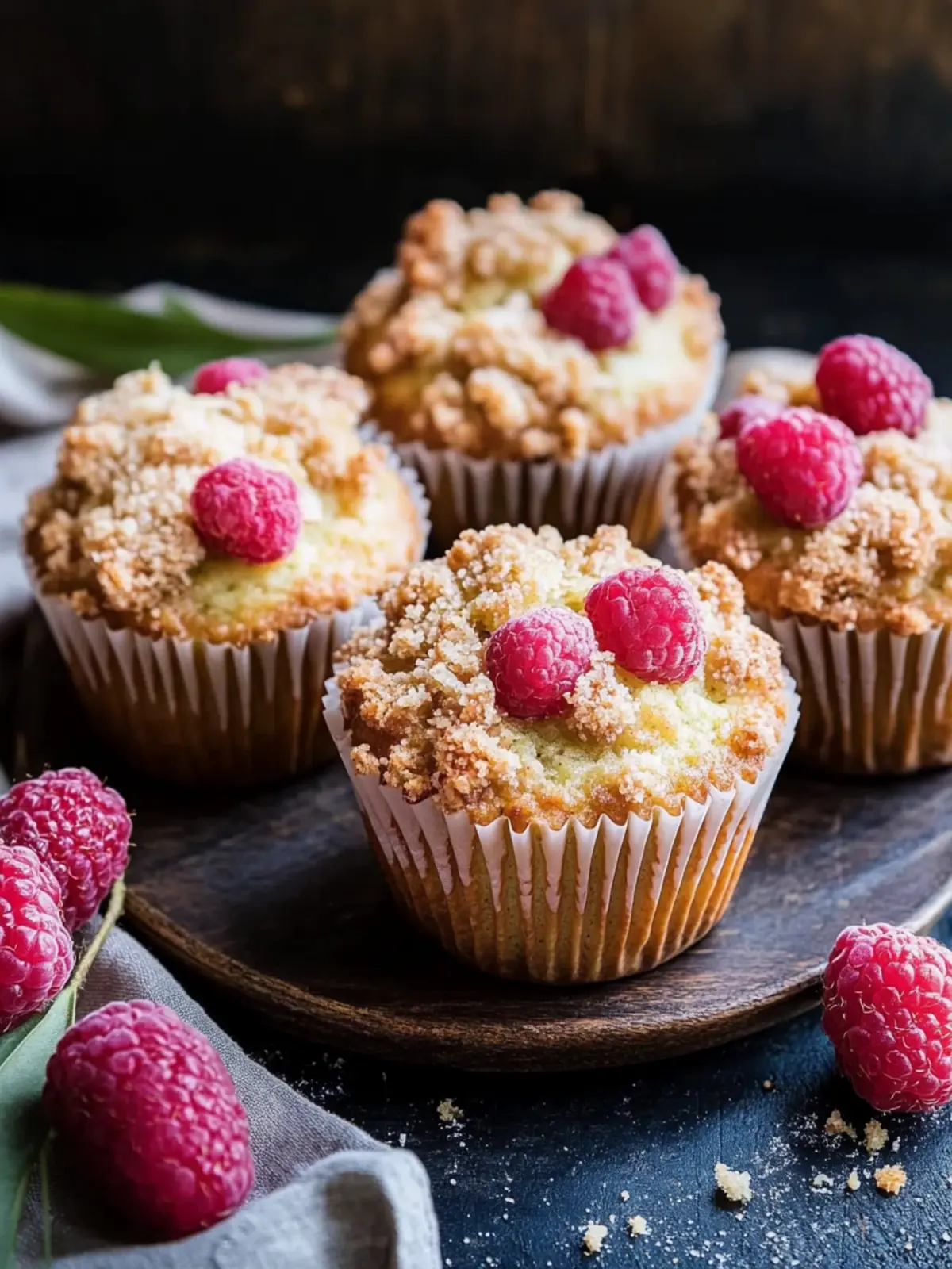 Rhabarber-Muffins mit Vanillestreuseln: Frischer Genuss für den Frühling 3 Rhabarber-Muffins mit Vanillestreuseln
