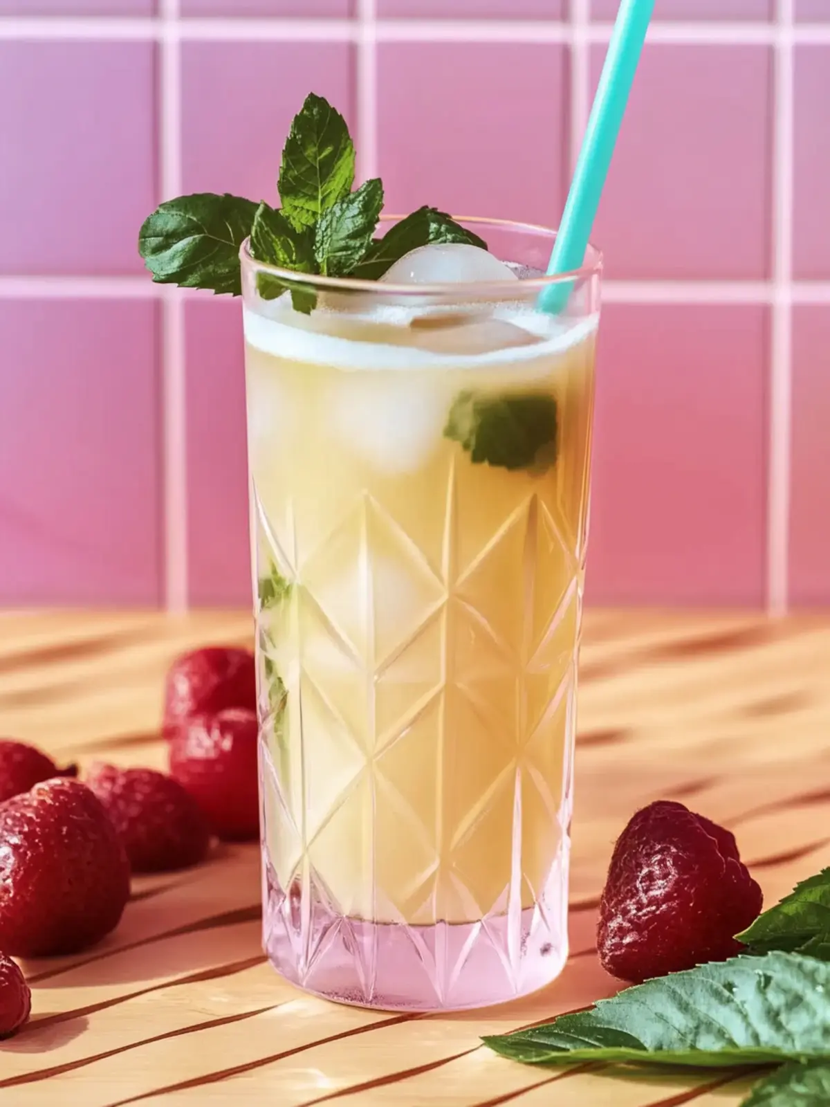 Eistee Hugo selbst gemacht: Erfrischend und alkoholfrei! 2 Eistee Hugo selbst gemacht