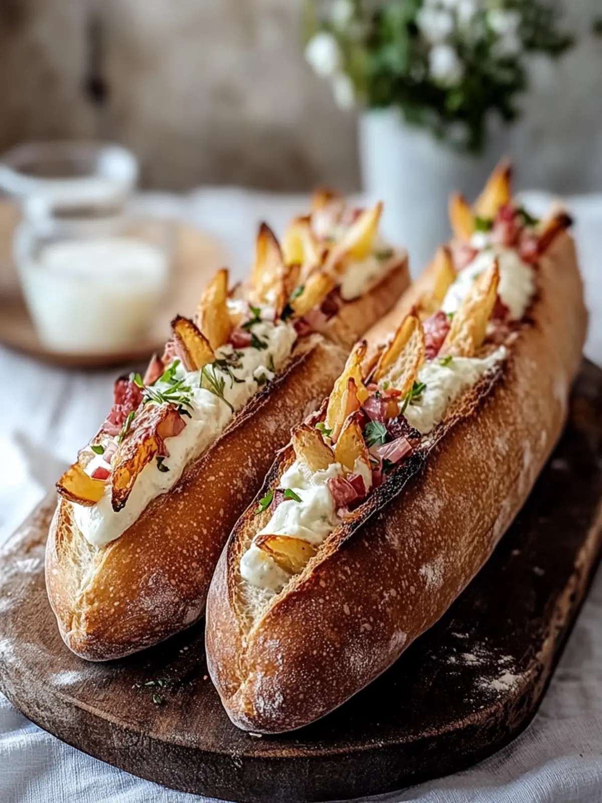 Köstliche Gefüllte Ofen-Baguettes – Perfekt für jeden Anlass 5 Gefüllte Ofen-Baguettes