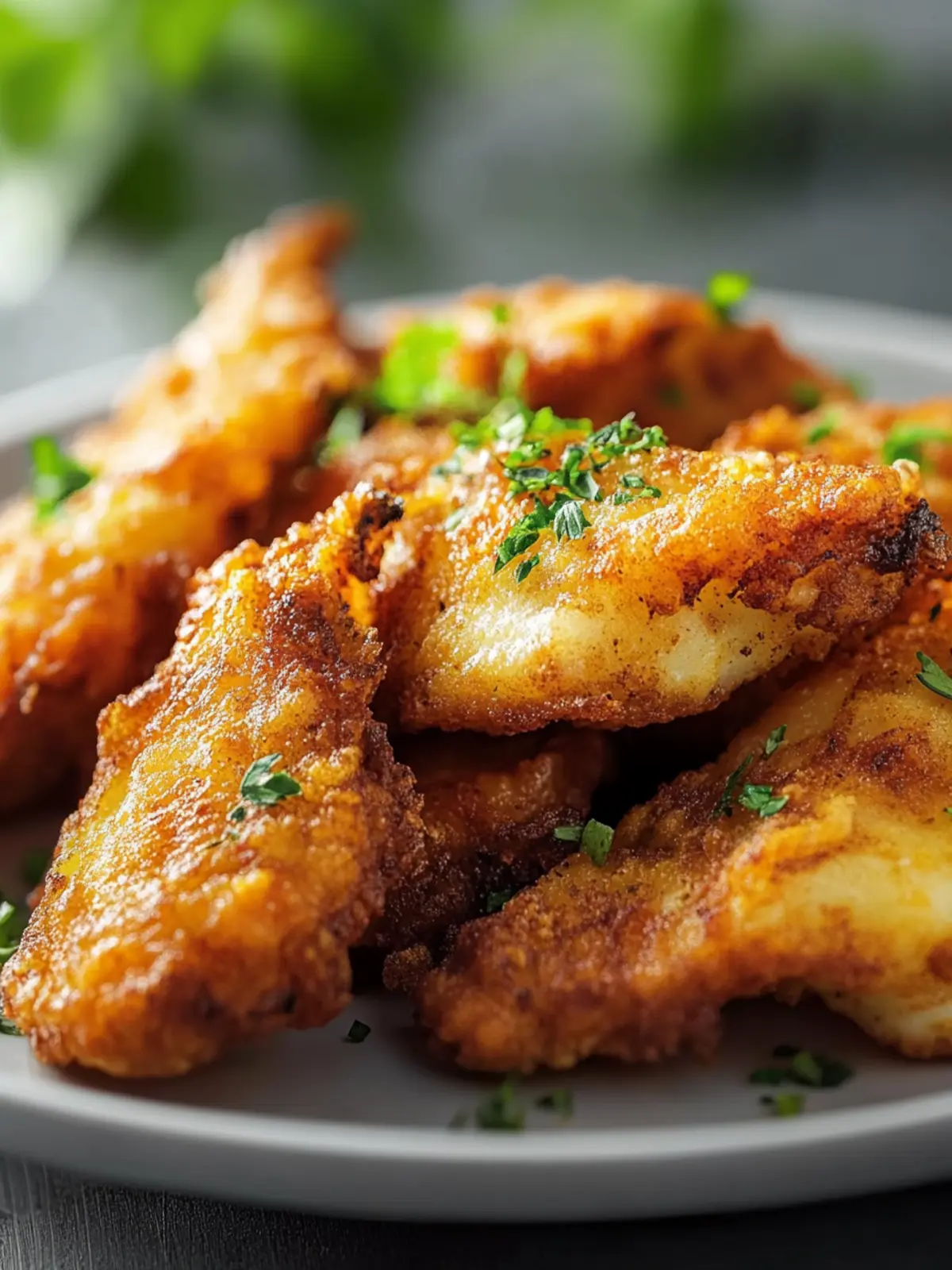 Krosse Luftfritteusen-Hühnchenflügel für gesunde Genussmomente 3 Luftfritteusen-Hühnchenflügel