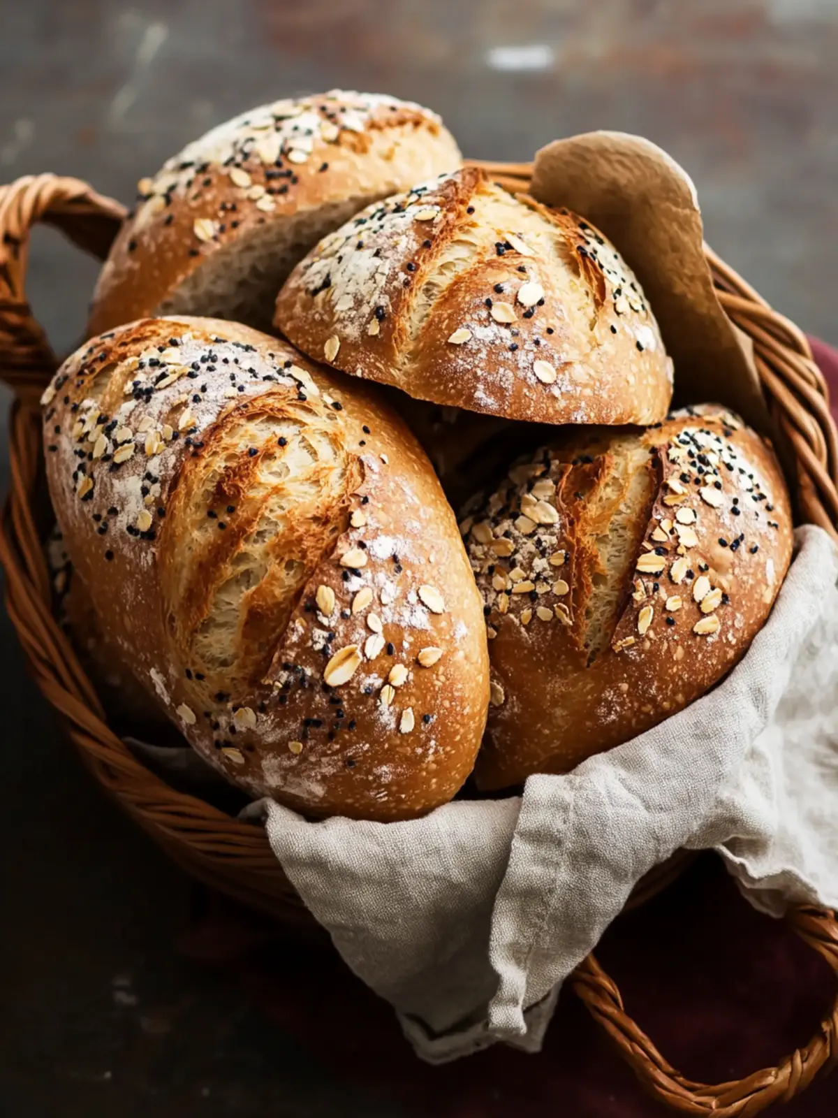 Schnelle Karotten-Brötchen: Knusprig, gesund und lecker! 3 Schnelle Karotten-Brötchen