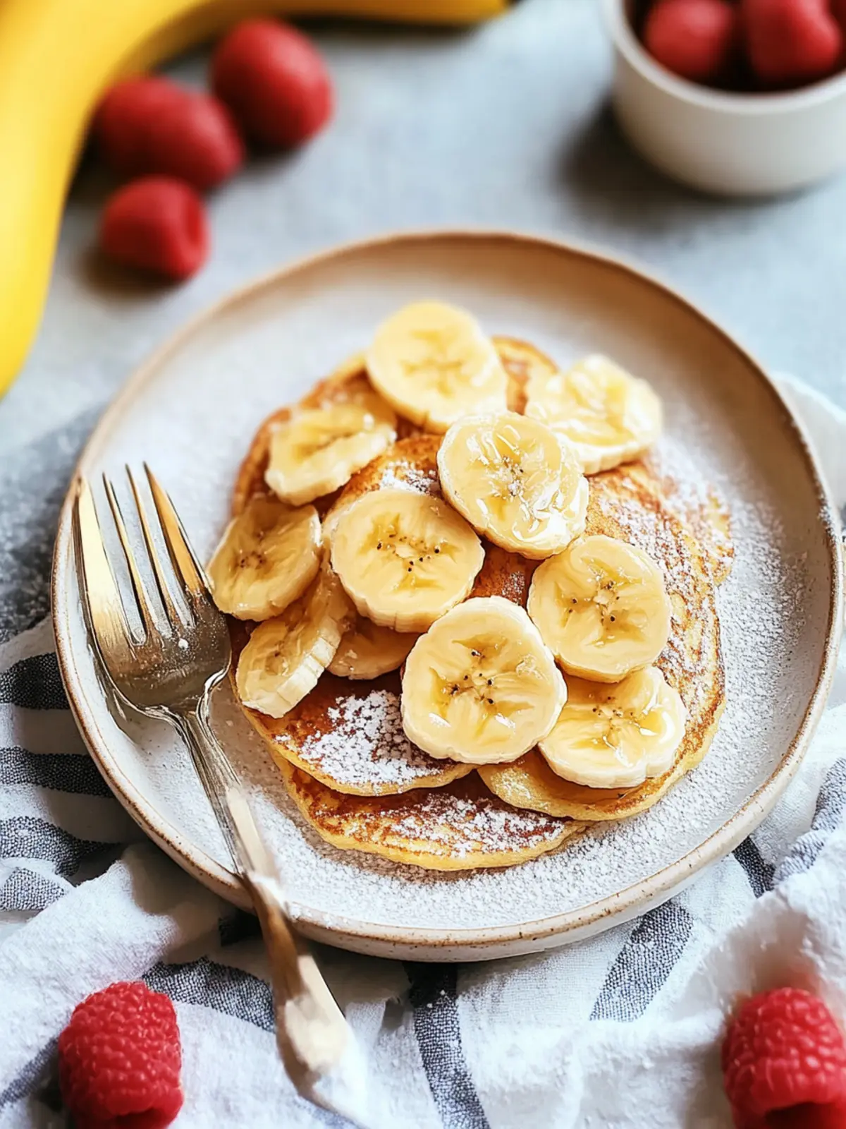 Glutenfreie Bananenpfannkuchenbissen für deine Snacklust 3 Bananenpfannkuchenbissen