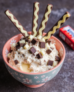Himmlische Kinderriegel-Creme mit Mascarpone in 10 Minuten 2 Himmlische Kinderriegel-Creme mit Mascarpone in 10 Minuten