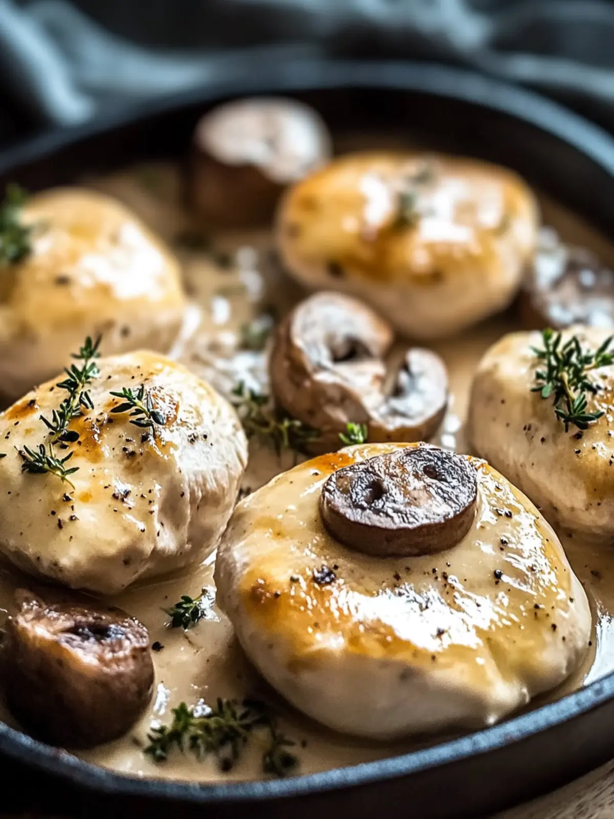 Keto Knoblauch Pilz Hähnchen Auflauf: Cremiger Genuss schnell zubereitet 5 Keto Knoblauch Pilz Hähnchen Auflauf