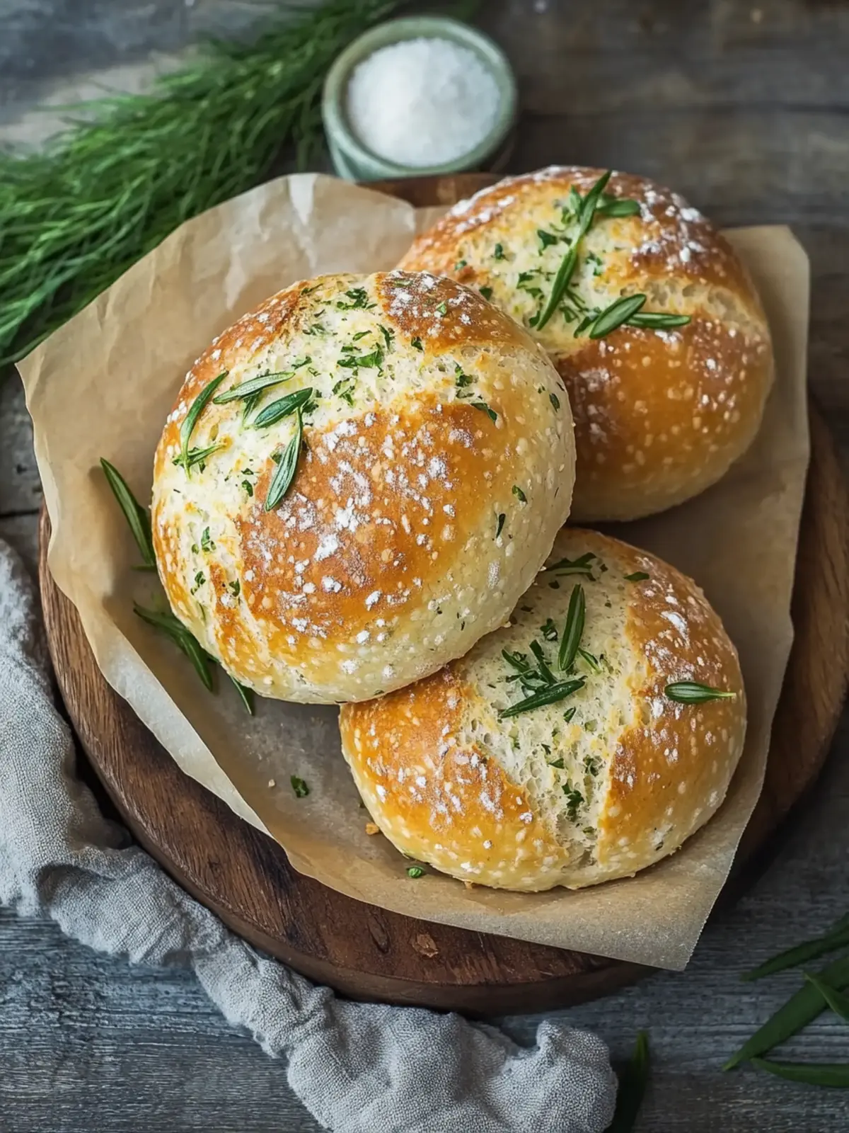 Bärlauchbrötchen ohne Hefe für ein schnelles Genussmoment 3 Bärlauchbrötchen ohne Hefe