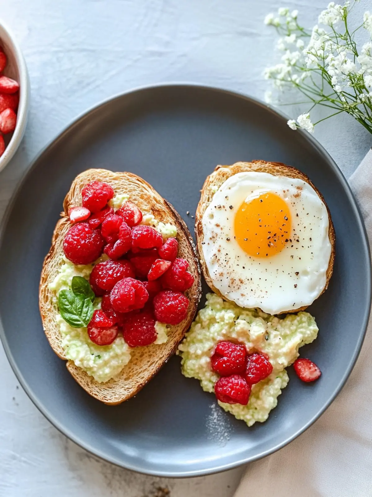 Schnelles gesundes Frühstück: Avocado Toast mit Ei deluxe 3 schnelles gesundes Frühstück