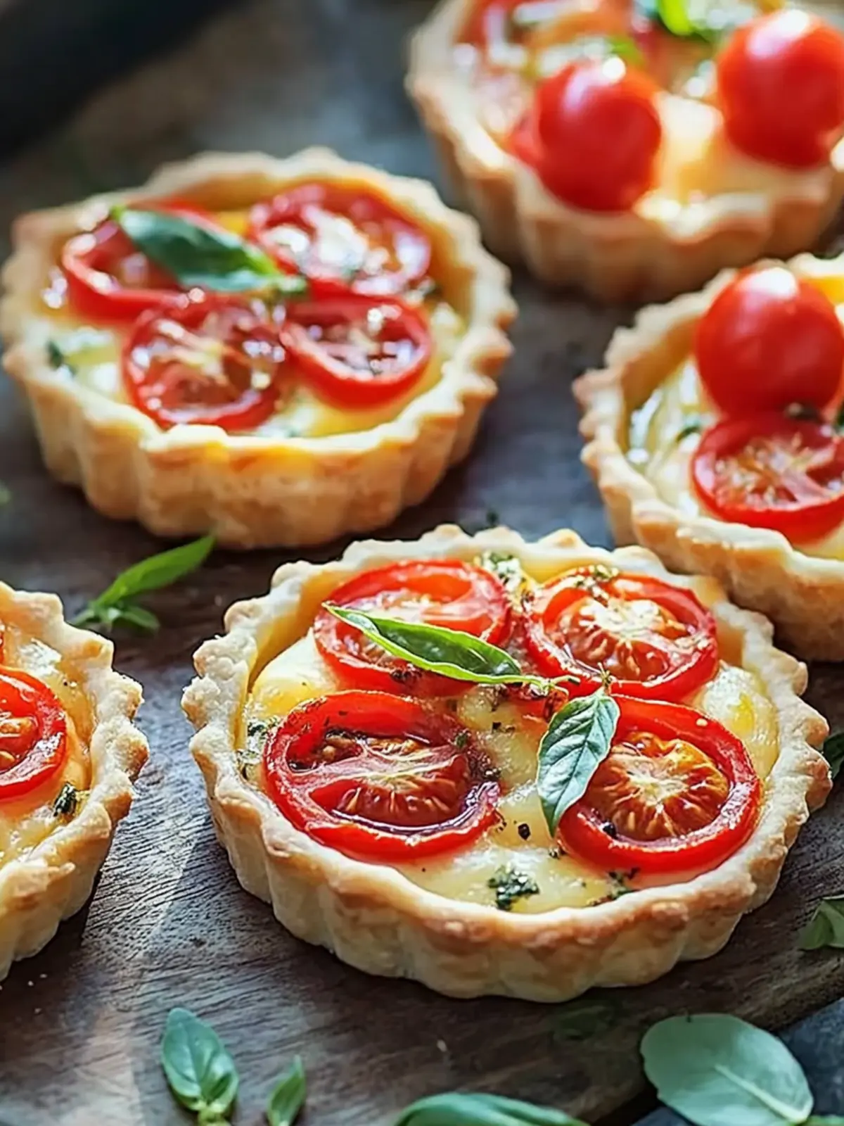 Tomaten-Tartelettes mit frischen Kräutern: Einfach Lecker! 3 Tomaten-Tartelettes