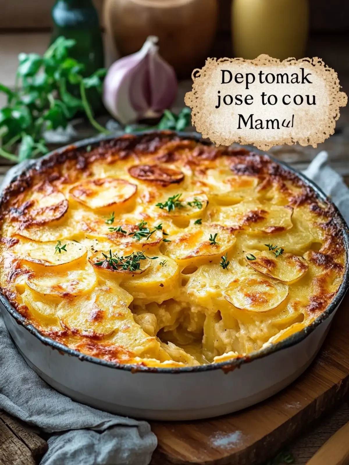 Überbackenes Kartoffelgratin wie bei Mama: Cremiger Genuss Zuhause 5 Überbackenes Kartoffelgratin wie bei Mama