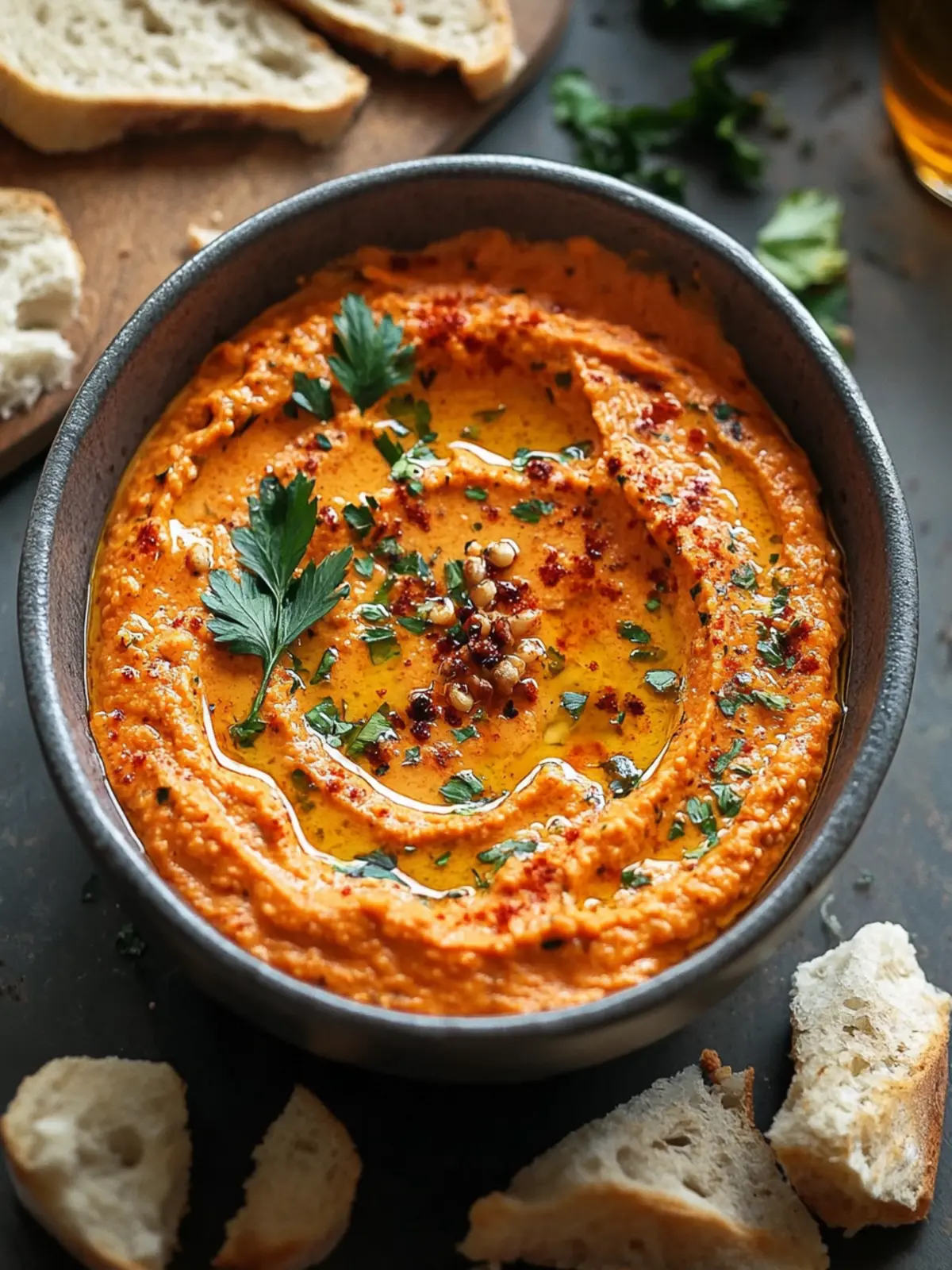 Cremiger Rote Paprika Walnuss Dip – Der perfekte Genuss für alle 4 Cremiger Rote Paprika Walnuss Dip