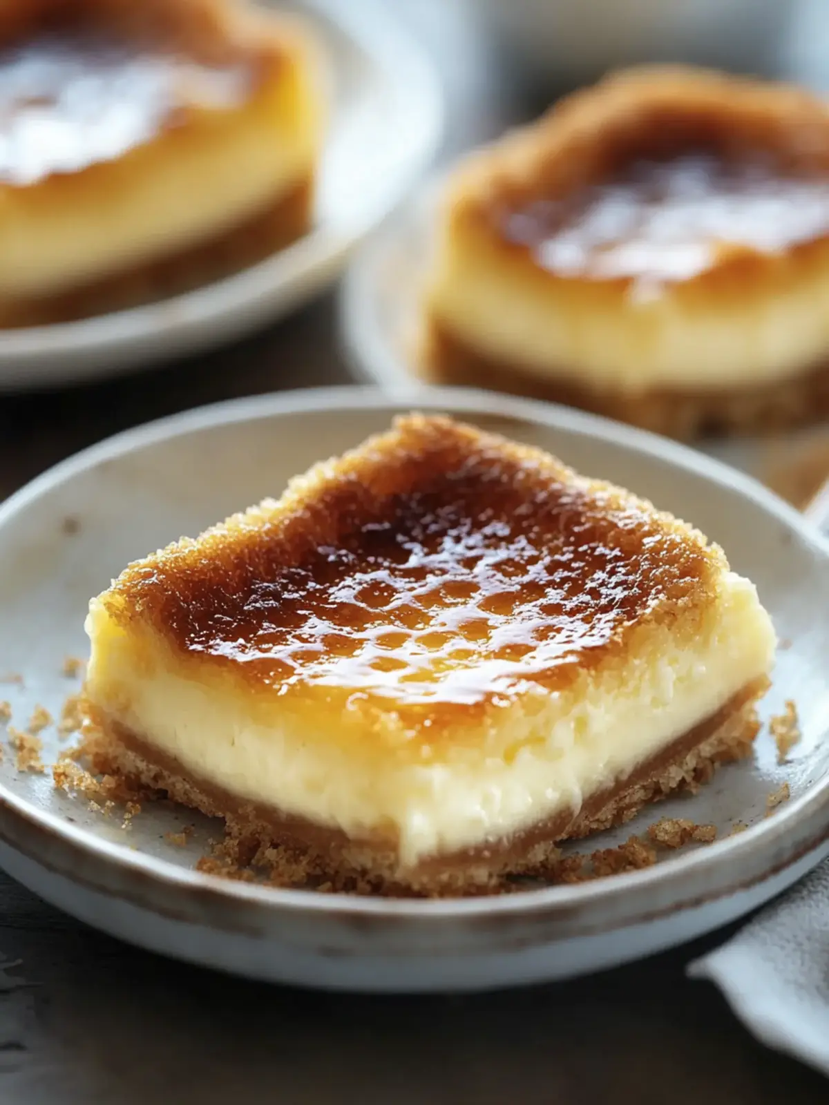 Cremiger Crème Brûlée Käsekuchen vom Blech für jeden Anlass 3 Crème brûlée Käsekuchen vom Blech