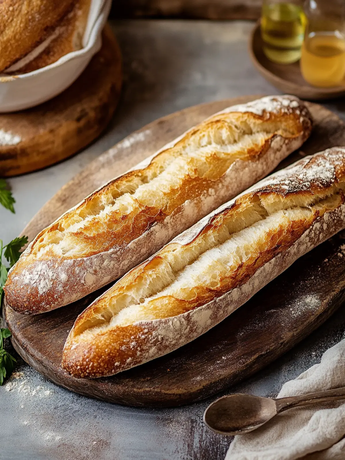 Krosse Sauerteig-Baguette: Dein Brot für echte Genussmomente 2 Sauerteig-Baguette