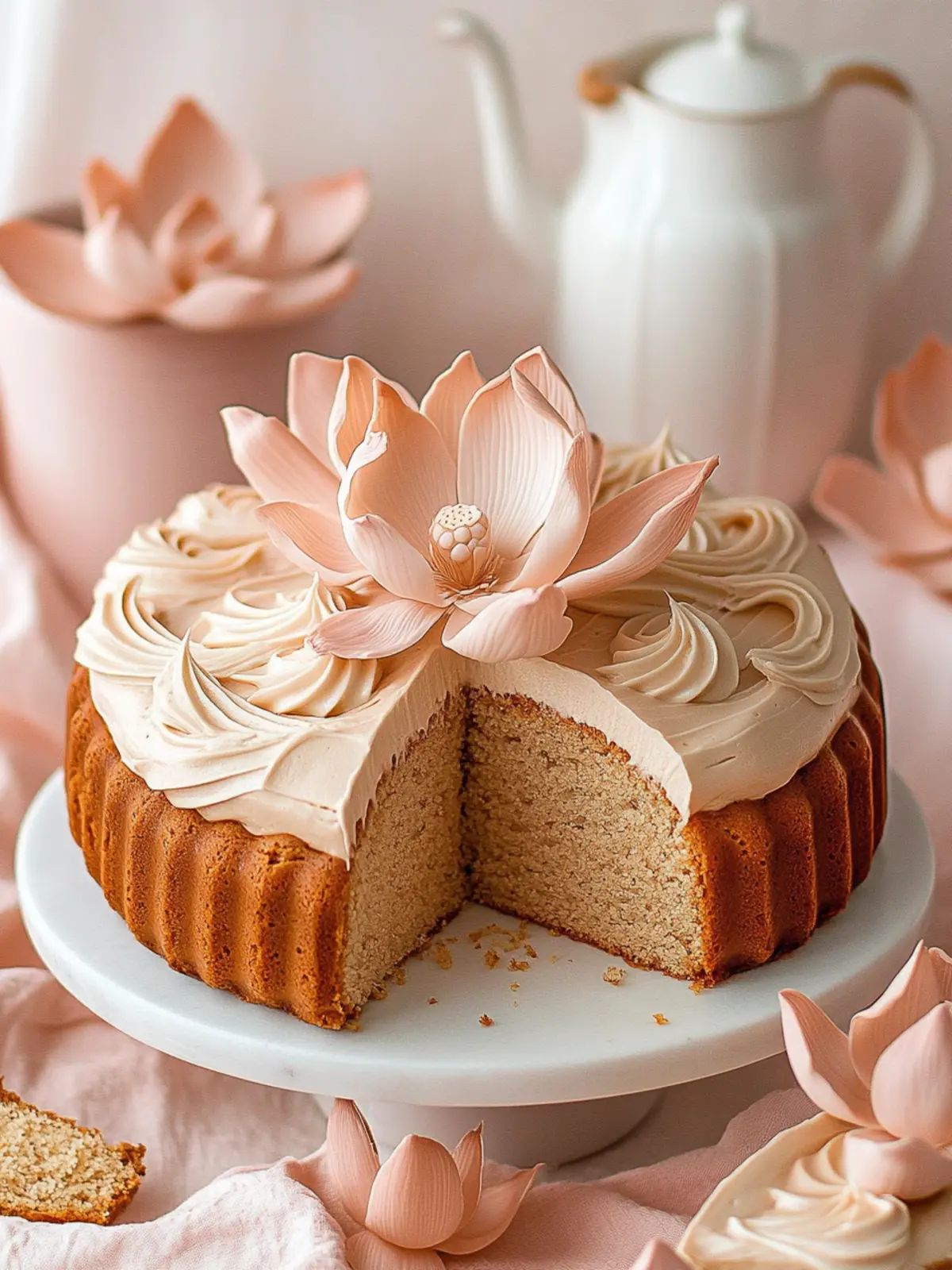 Lotus-Kuchen zum Dahinschmelzen