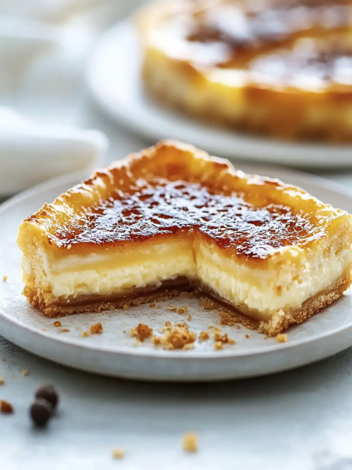 Cremiger Crème Brûlée Käsekuchen vom Blech für jeden Anlass 4 Crème brûlée Käsekuchen vom Blech