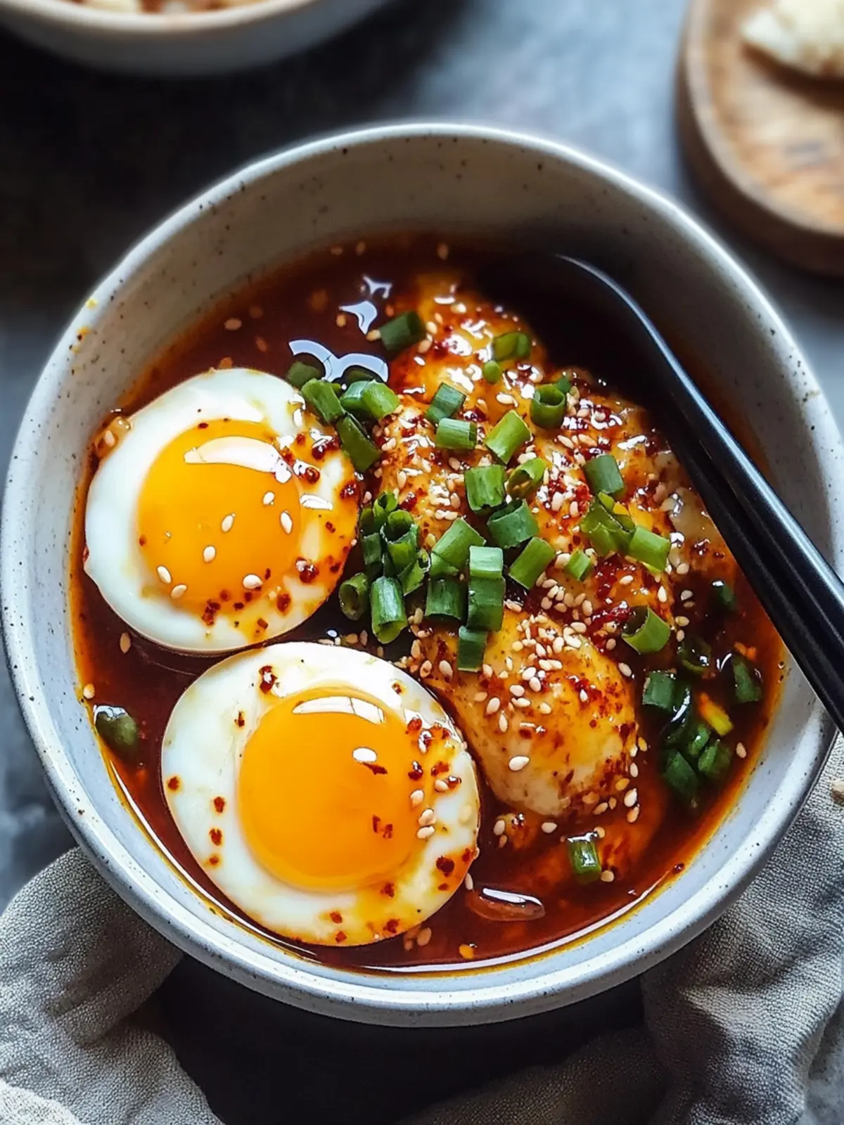 Würzige Gochujang Eier: Dein neues Frühstücks-Highlight 3 Würzige Gochujang Eier
