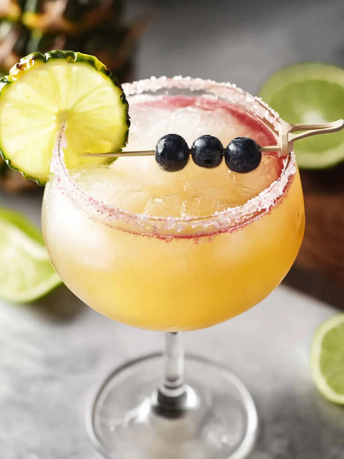 Chili's Heidelbeer-Ananas-Margarita: Einfach erfrischend lecker 2 Chili's Heidelbeer-Ananas-Margarita