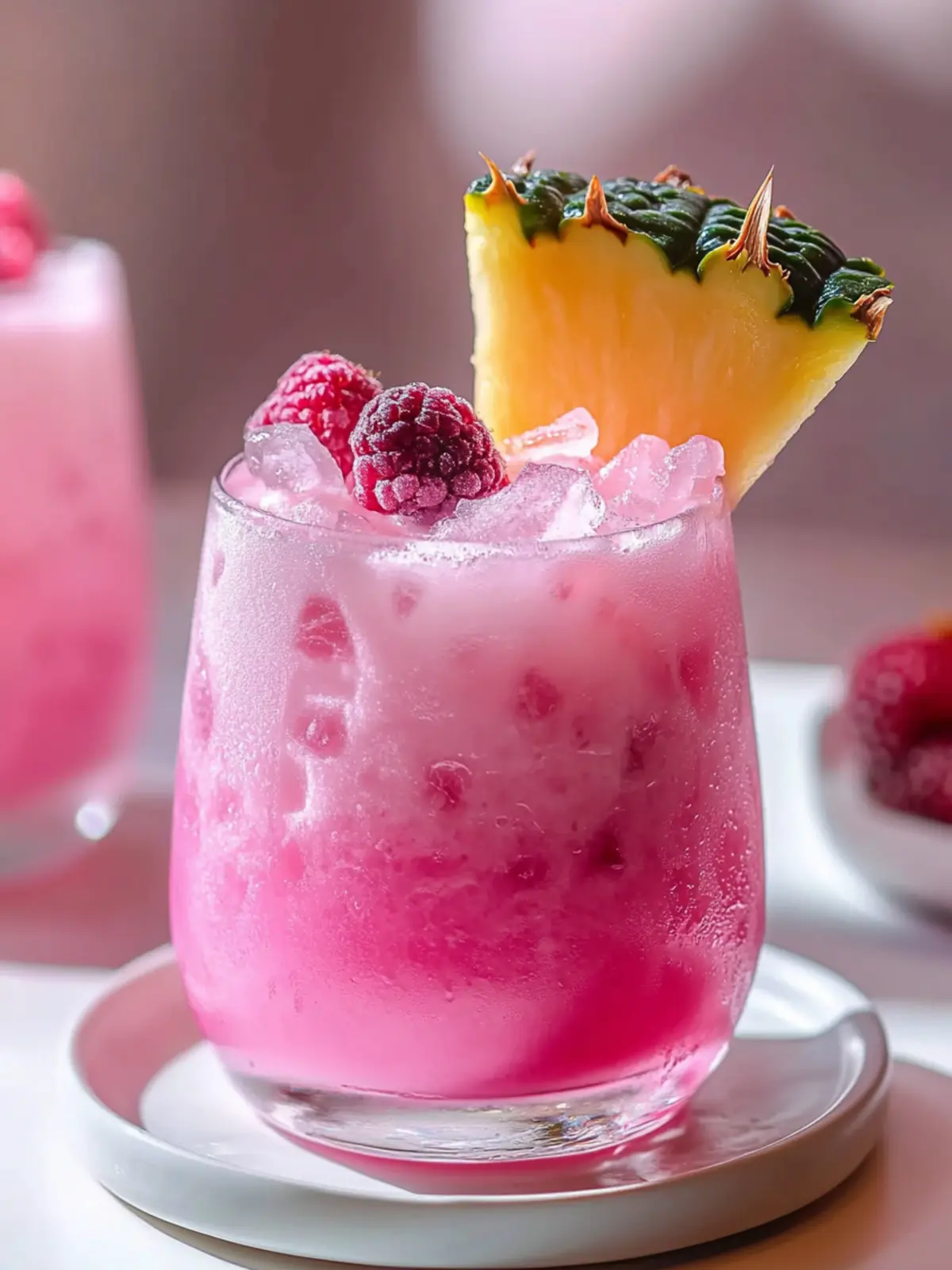 Pinke Drachenfrucht Colada