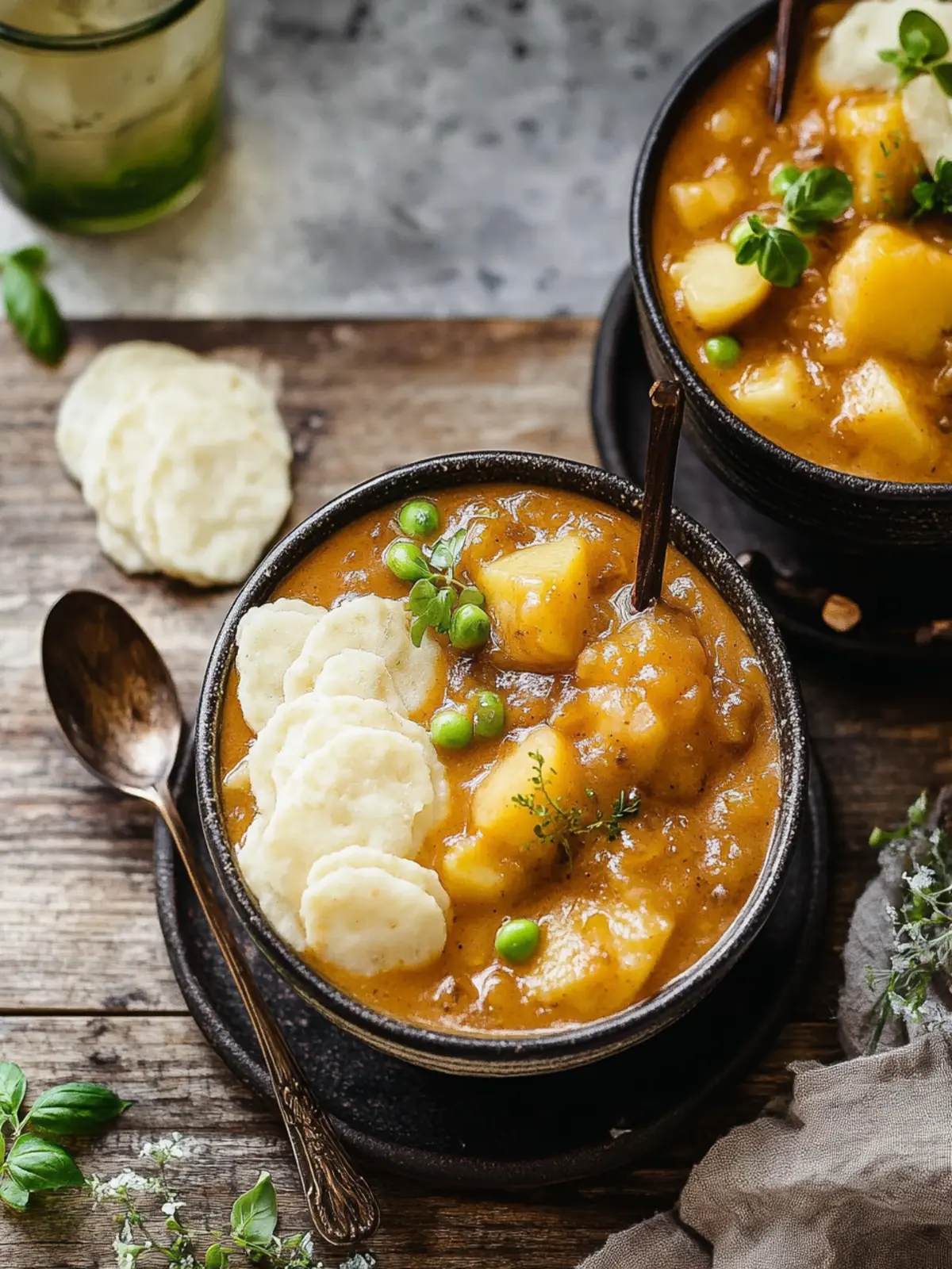 Herzhaftes veganes Süßkartoffel-Eintopf für warme Abende 2 Herzhaftes veganes Süßkartoffel-Eintopf