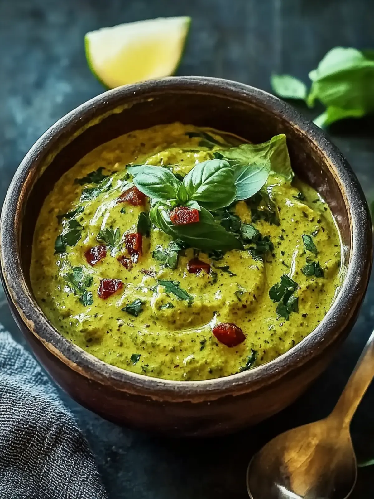 Cremiger Curry-Dattel-Dip: Gesund, schnell und lecker 2 Curry-Dattel-Dip