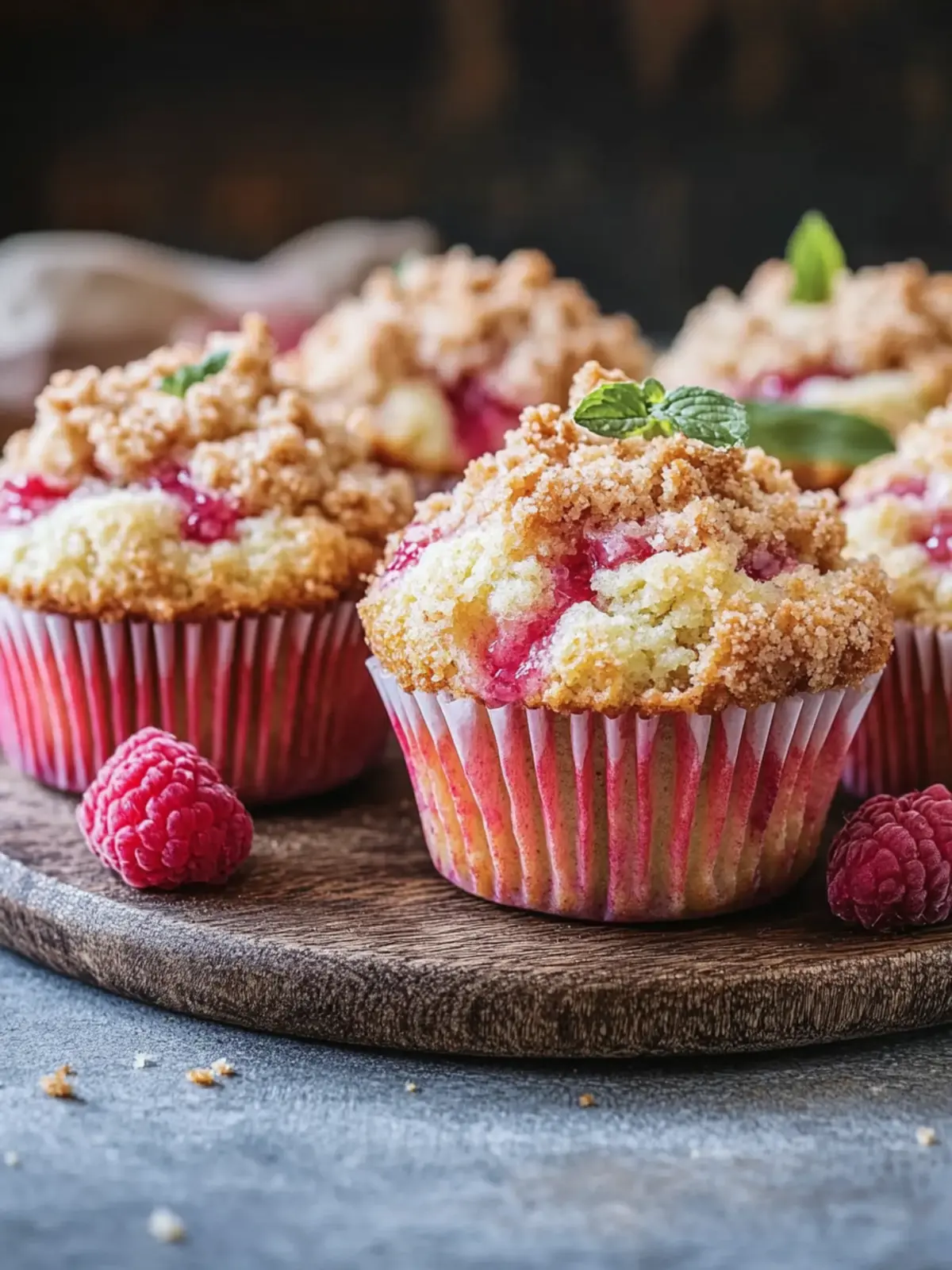 Rhabarber-Muffins mit Vanillestreuseln: Frischer Genuss für den Frühling 2 Rhabarber-Muffins mit Vanillestreuseln