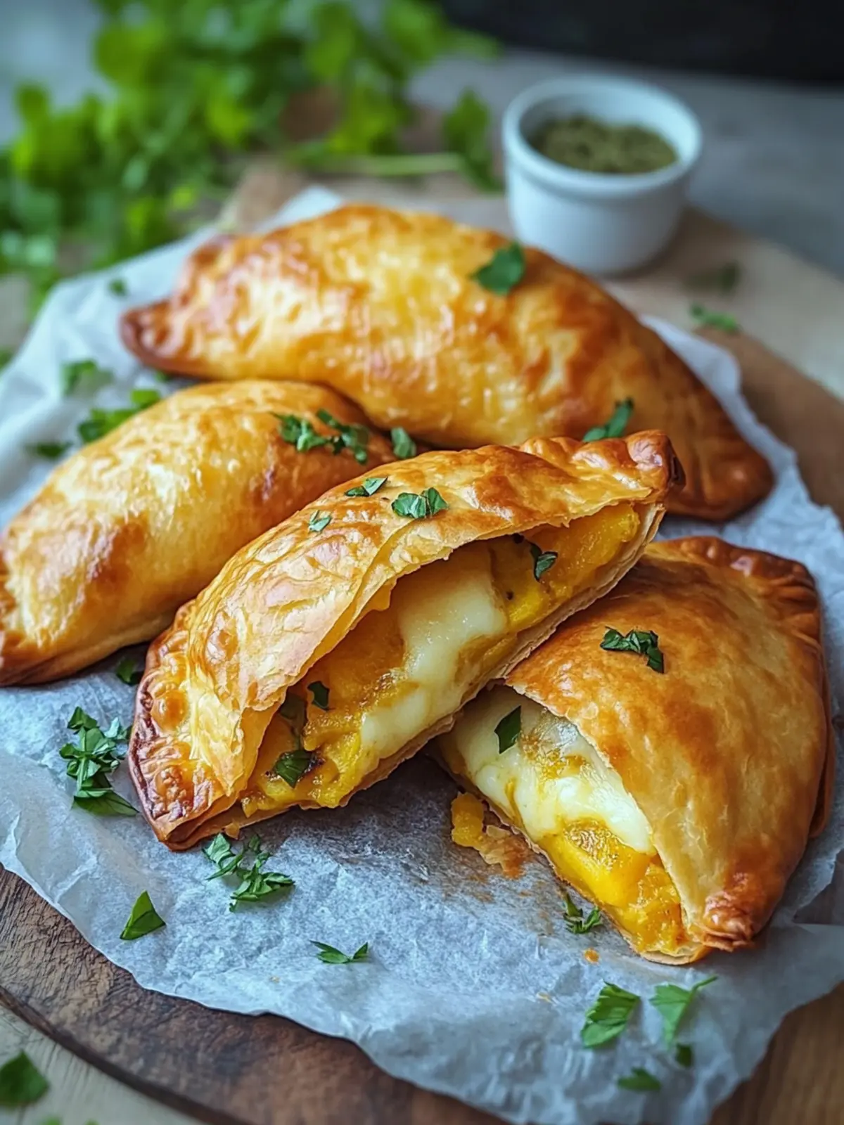 Fantastische Kartoffeltaschen mit 400 g Doppelrahmfrischkäse 2 Fantastic potato pockets with 400 g double cream cheese