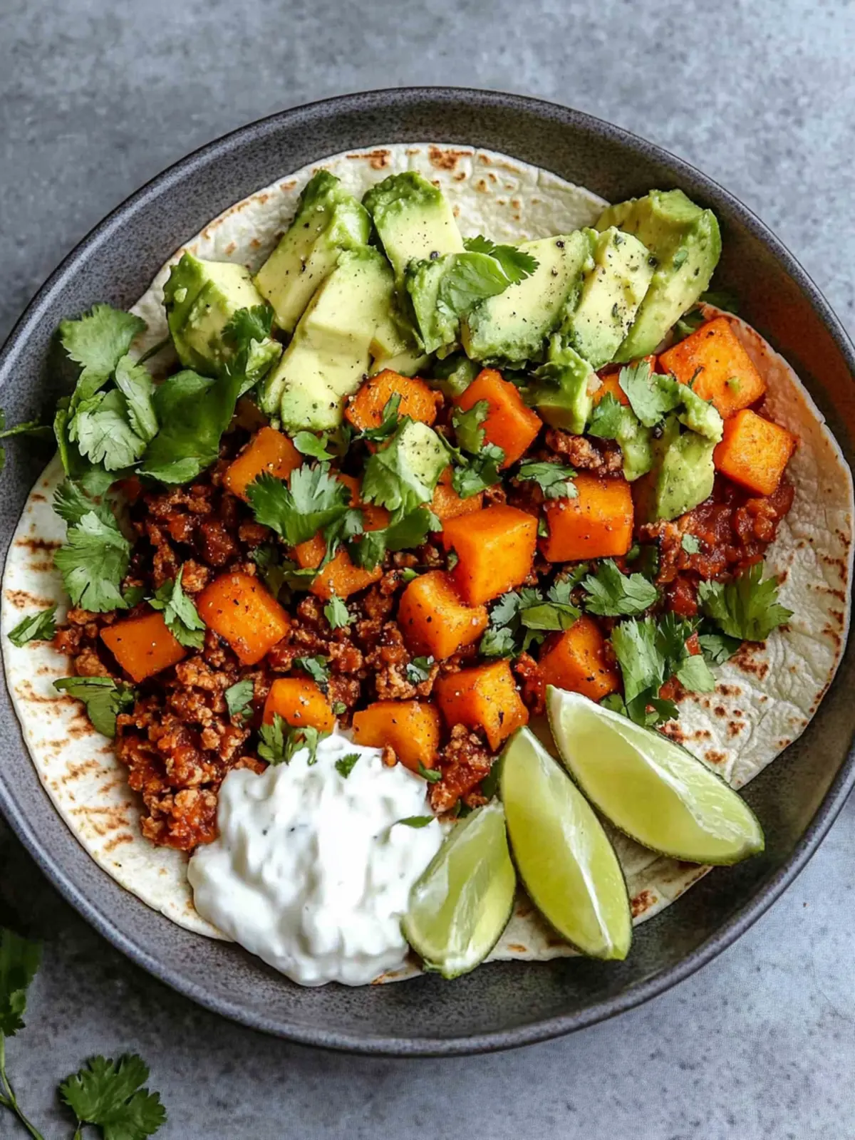 Süßkartoffel Taco Schüssel – Dein schneller Protein-Hit! 4 Süßkartoffel Taco Schüssel