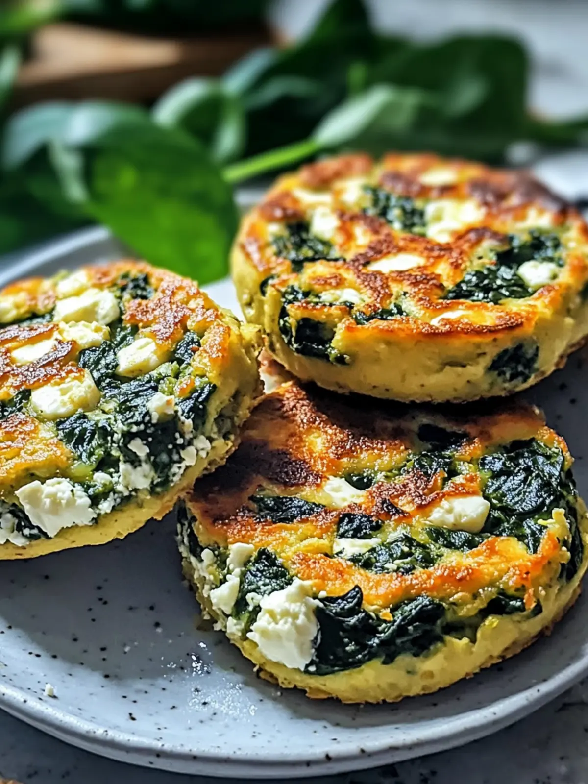 Gesunde Spinat- und Feta-Pastetchen für jeden Snack-Liebhaber 3 Spinat- und Feta-Pastetchen