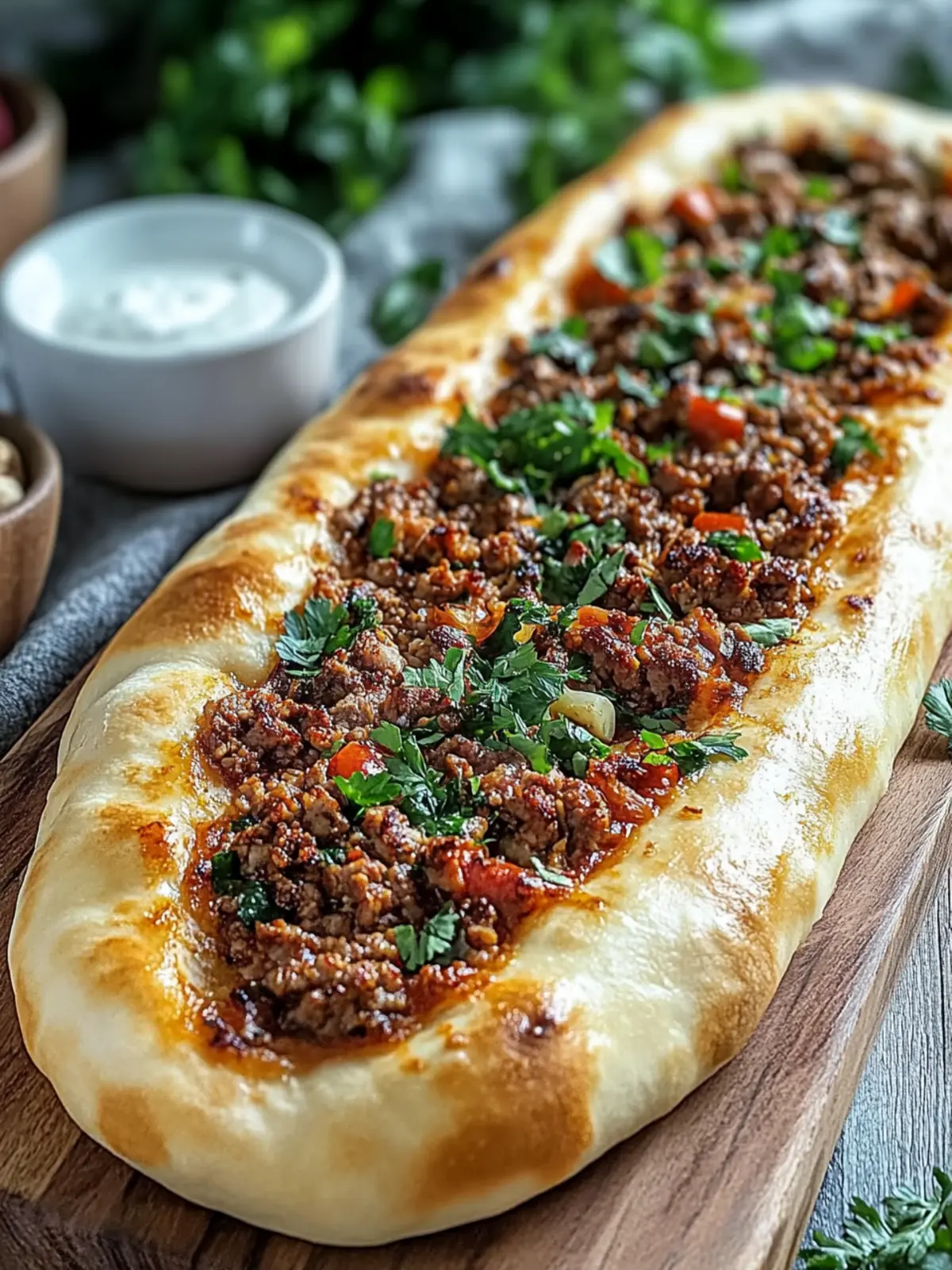 Türkische Pide mit Hackfleisch – Herzhaft & Würzig für jeden Tag 3 Türkische Pide mit Hackfleisch – Herzhaft & Würzig