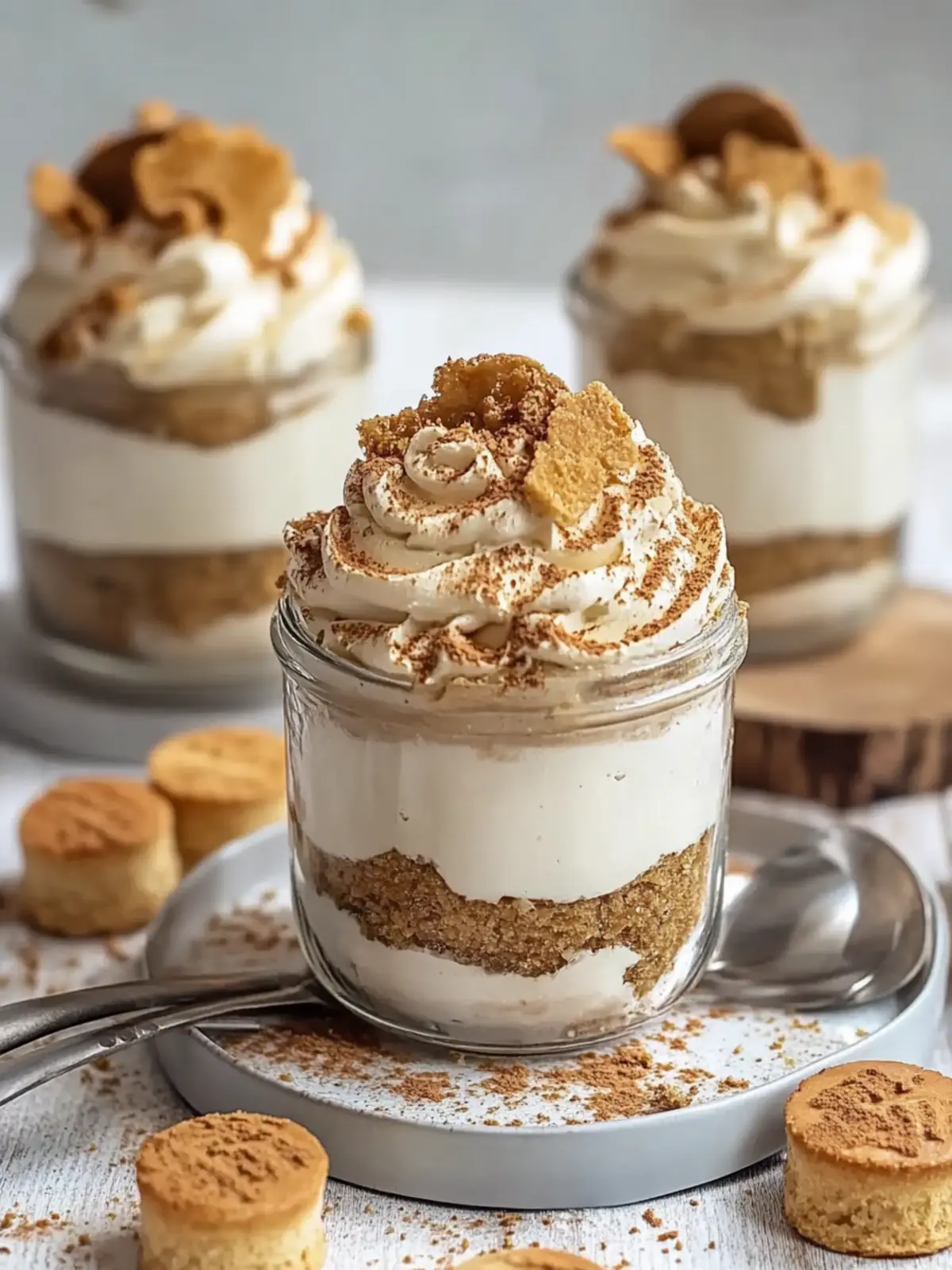 Keine-Bake Biscoff Cheesecake Becher für sorgenfreies Naschen 5 Keine-Bake Biscoff Cheesecake Becher