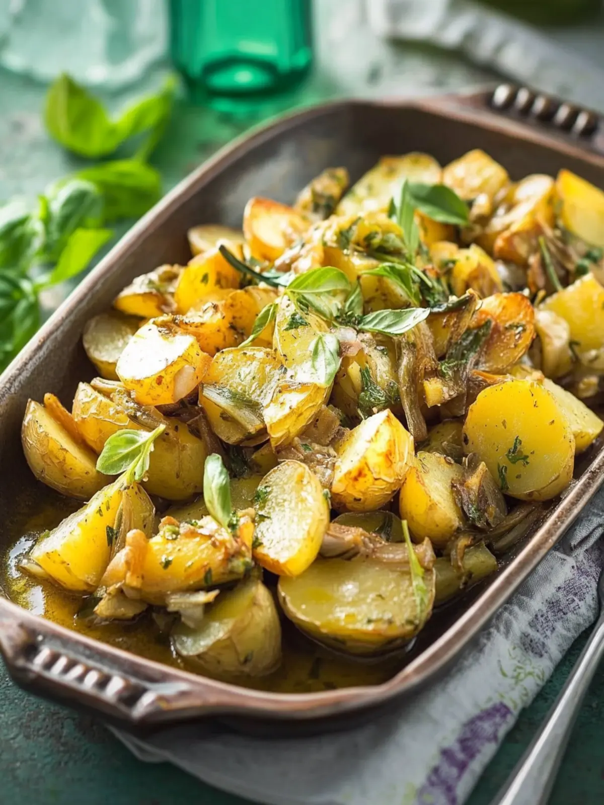 Sardische geschmorte Artischocken mit Kartoffeln – Ein italienischer Genuss 4 Sardische geschmorte Artischocken mit Kartoffeln