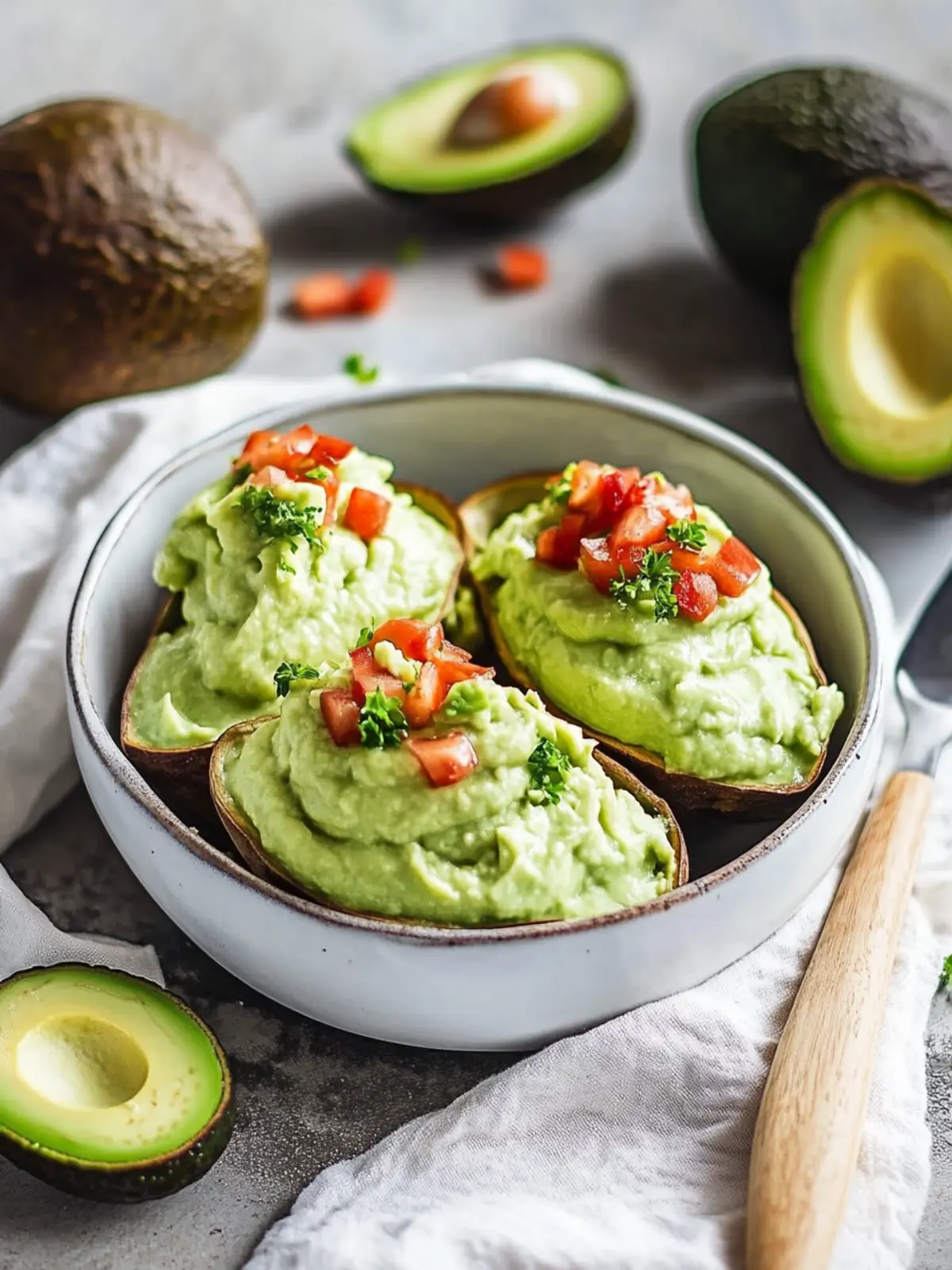 Gefüllte Süßkartoffeln mit Avocado-Creme: Gesund & Himmlisch lecker 4 Gefüllte Süßkartoffeln mit Avocado-Creme