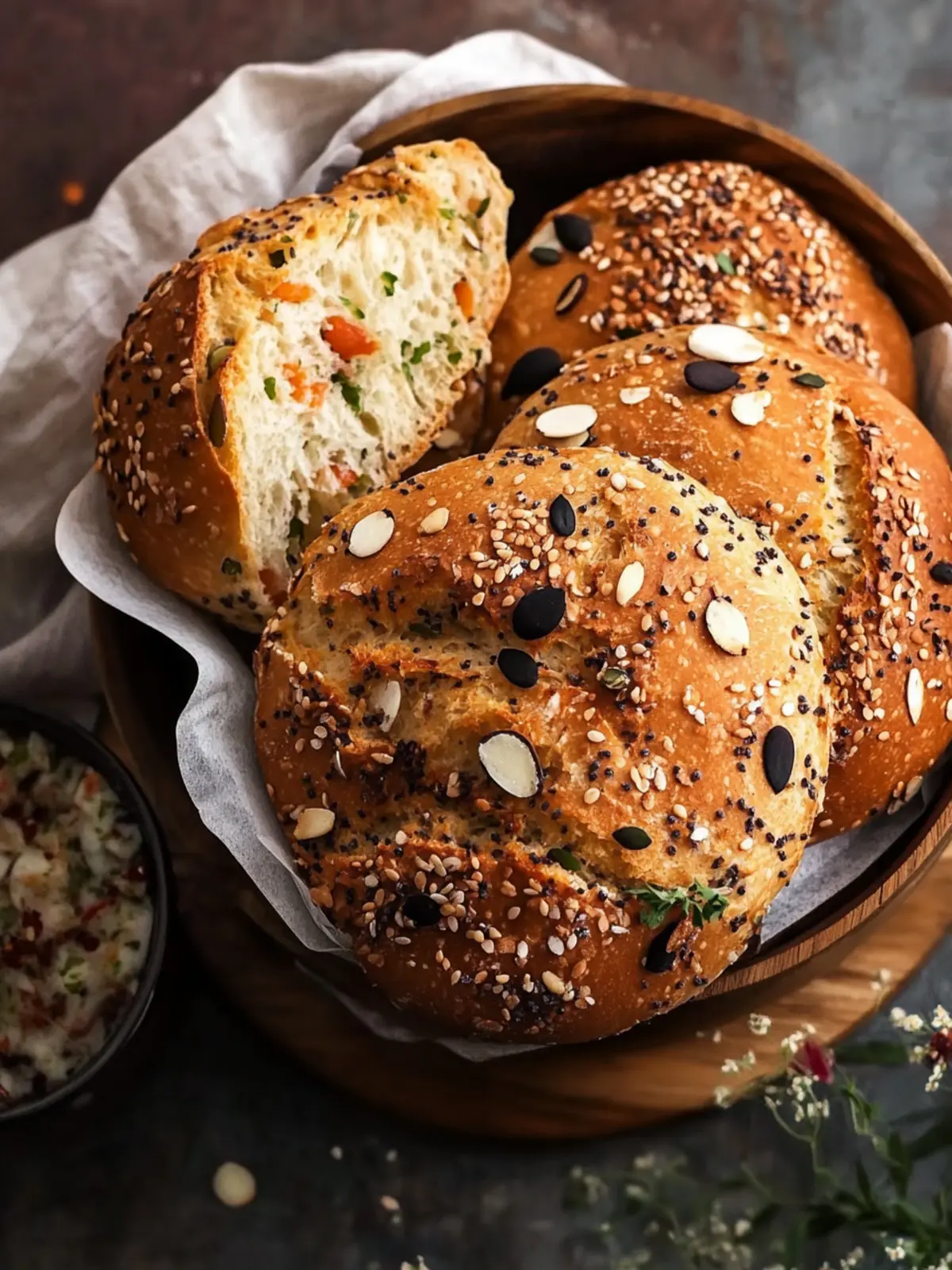 Schnelle Karotten-Brötchen: Knusprig, gesund und lecker! 2 Schnelle Karotten-Brötchen