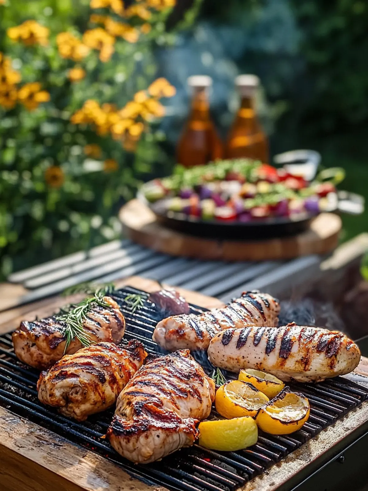 Saftiges Gegrilltes Hähnchen: Gasgrill Rezepte für den Sommer 3 Gasgrill Rezepte