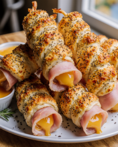 Rinder-Schinken-Käse-Sticks – Perfekter Snack für alle! 3 Rinder-Schinken-Käse-Sticks – Perfekter Snack für alle!