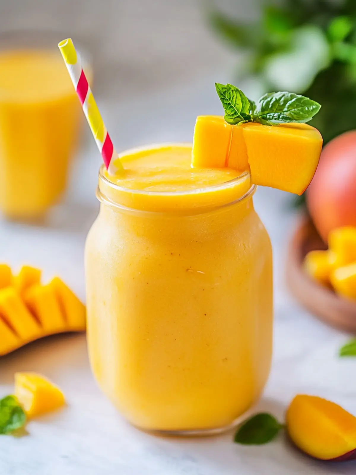 Der Beste Mango Smoothie – Einfach, Gesund und Erfrischend 4 Der Beste Mango Smoothie