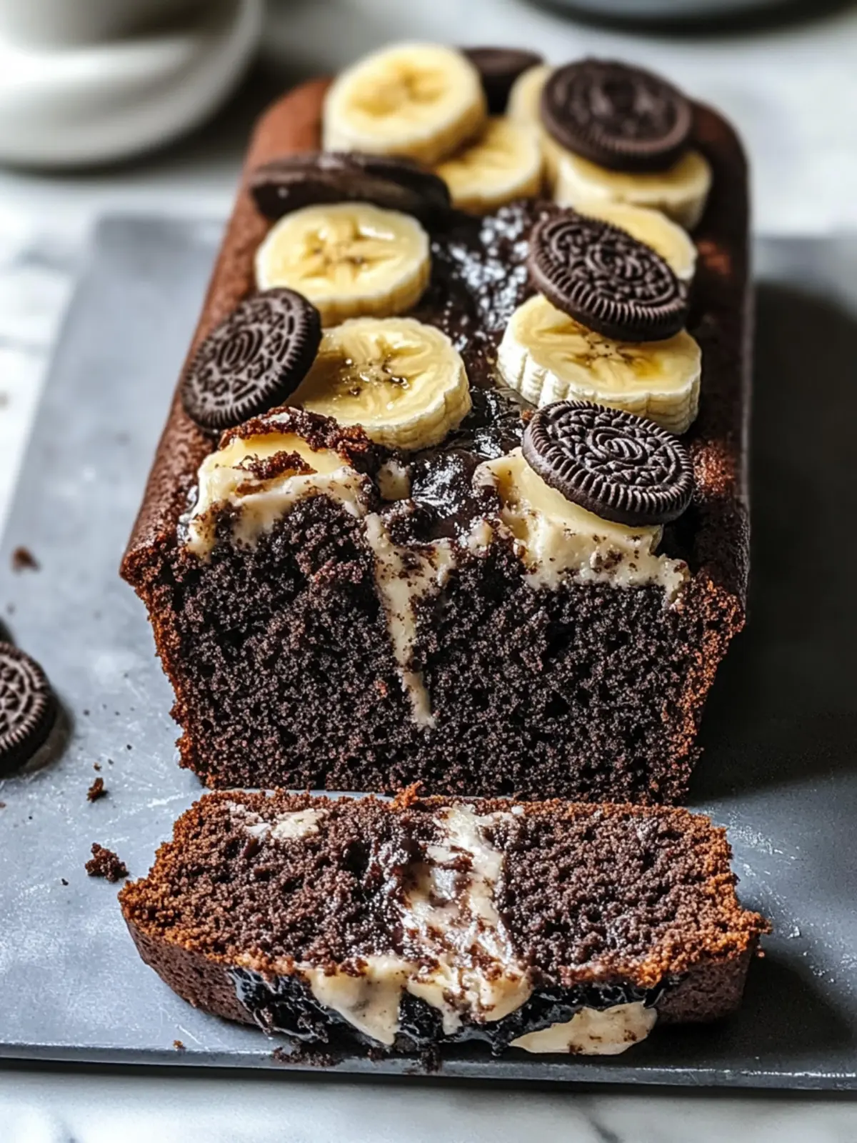 Oreo Bananenbrot: Der süßeste Genuss für Naschkatzen 4 Oreo Bananenbrot