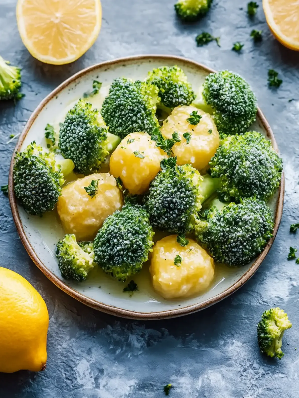 Cremige Brokkoli-Kartoffeln aus nur einer Pfanne genießen 4 Brokkoli-Kartoffeln