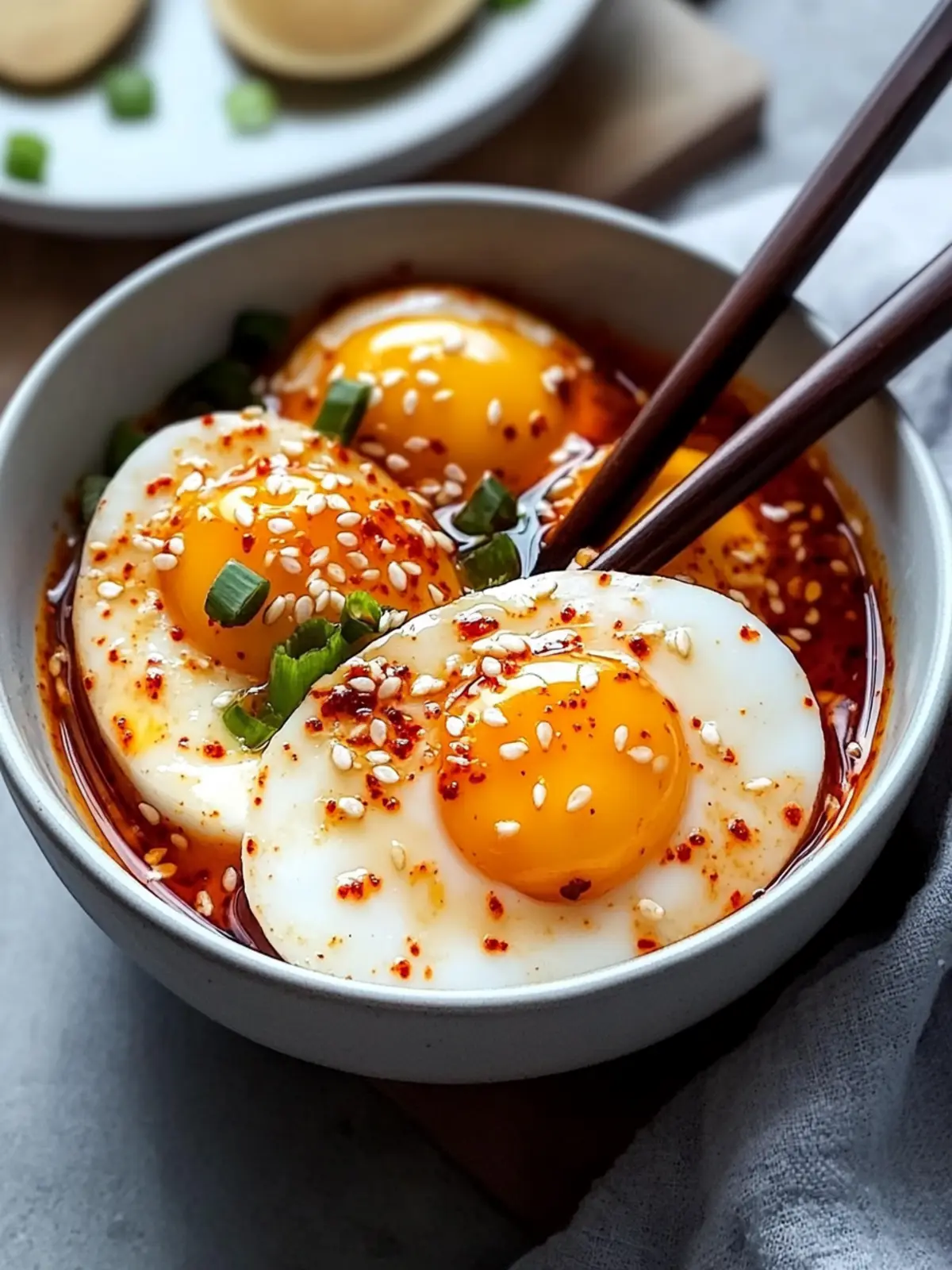 Würzige Gochujang Eier: Dein neues Frühstücks-Highlight 2 Würzige Gochujang Eier