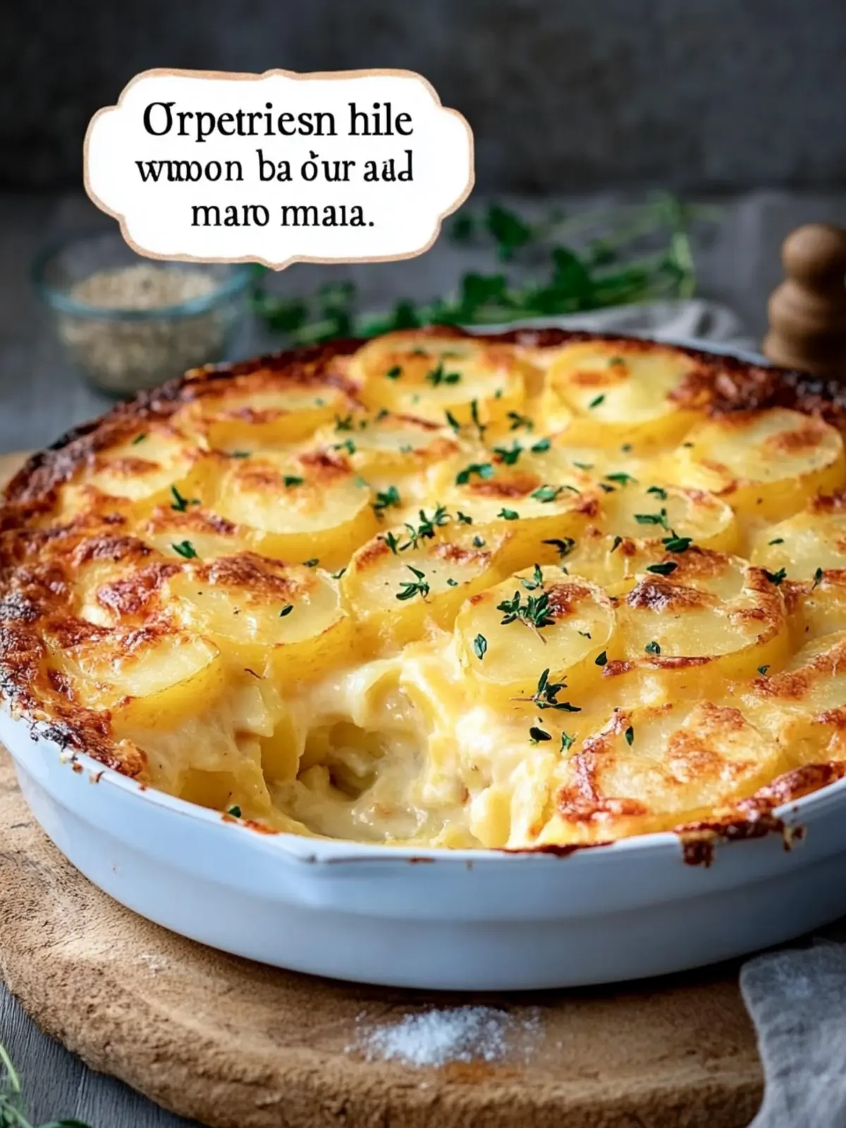 Überbackenes Kartoffelgratin wie bei Mama: Cremiger Genuss Zuhause 2 Überbackenes Kartoffelgratin wie bei Mama