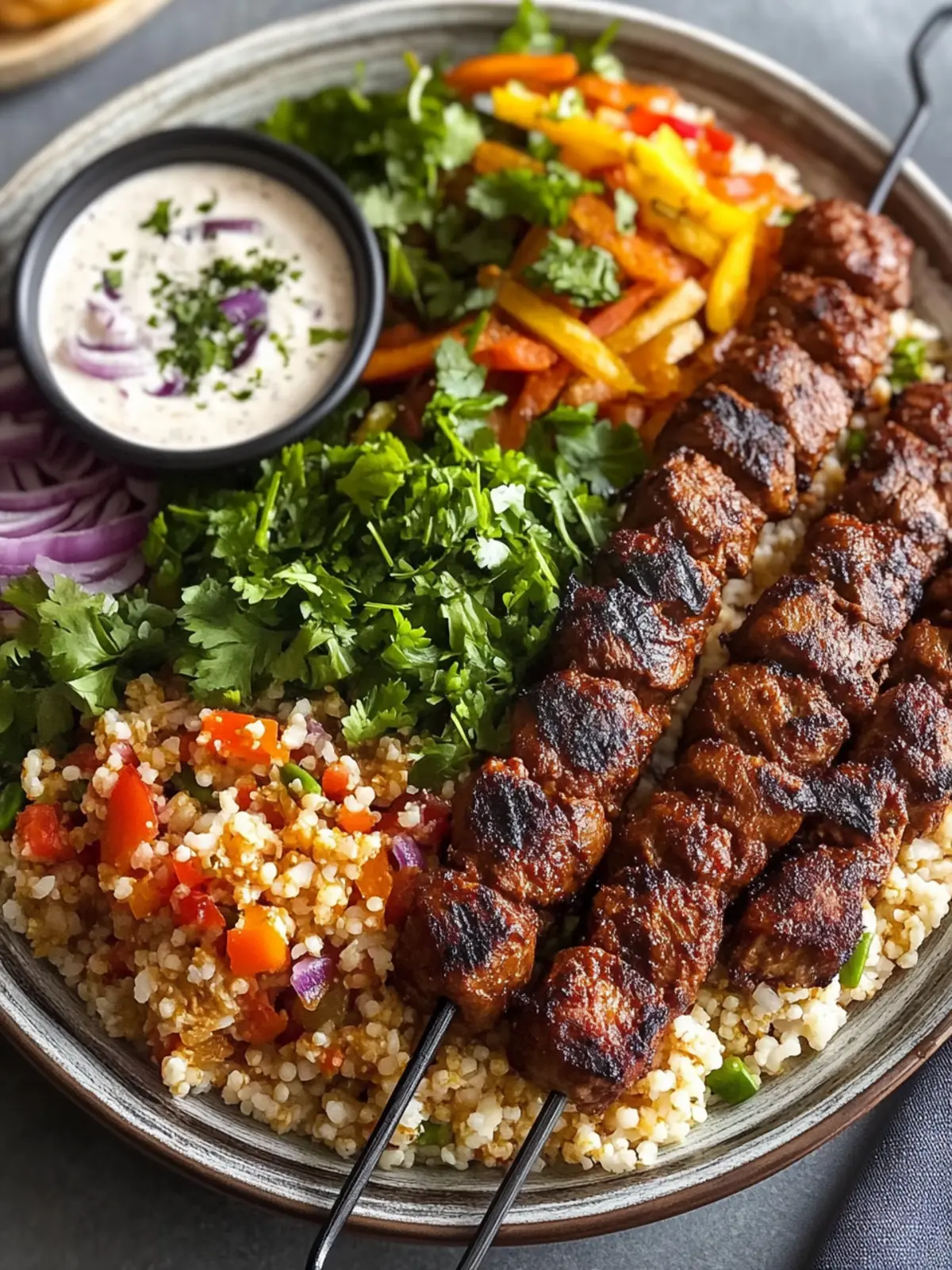 Bulgur-Pilaw & Adana-Kebab: Ein schnelles Festmahl zuhause 4 Bulgur-Pilaw & Adana-Kebab