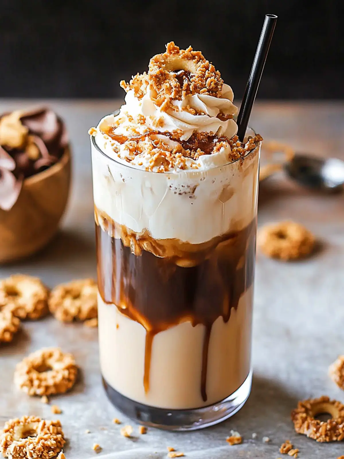 Samoas Eiskaffee – Der süßeste Genuss für Kaffeeliebhaber 4 Samoas Eiskaffee