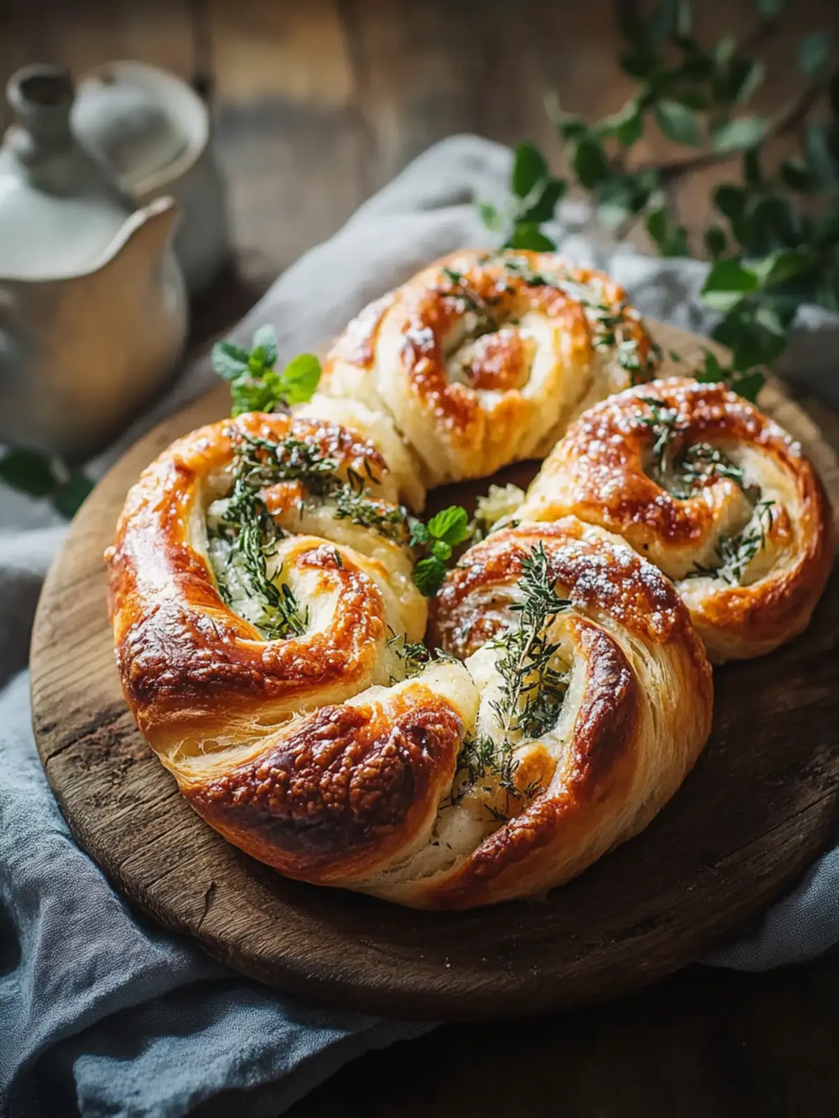 Herzhafte Blätterteigschnecken: Knusprige Snack-Genüsse 2 Herzhafte Blätterteigschnecken