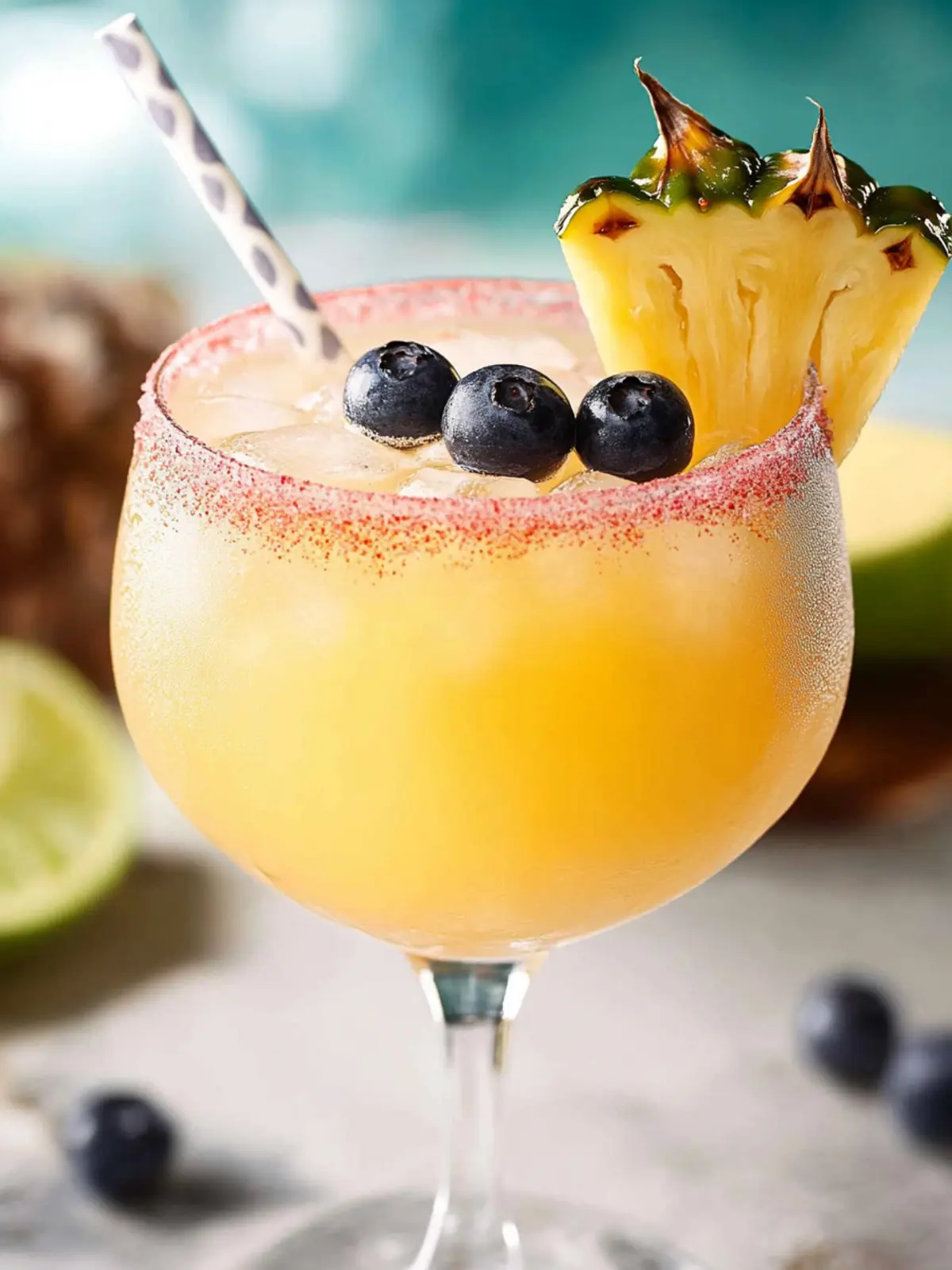 Chili's Heidelbeer-Ananas-Margarita: Einfach erfrischend lecker 4 Chili's Heidelbeer-Ananas-Margarita