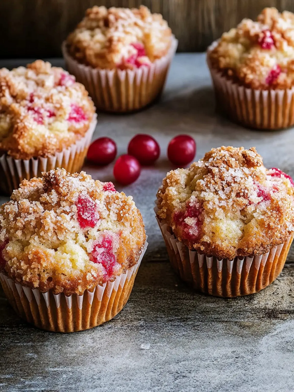 Rhabarber-Muffins mit Vanillestreuseln: Frischer Genuss für den Frühling 4 Rhabarber-Muffins mit Vanillestreuseln