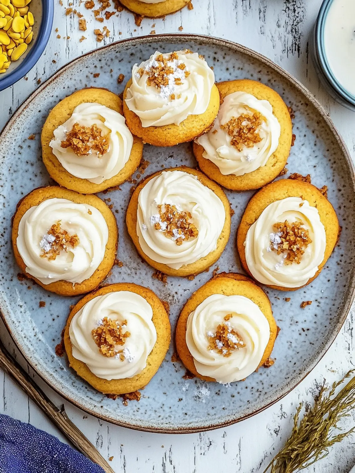 Crumbl Cookies mit süßem Frosting – Dein neuer Lieblingssnack! 3 Crumbl Cookies mit süßem Frosting