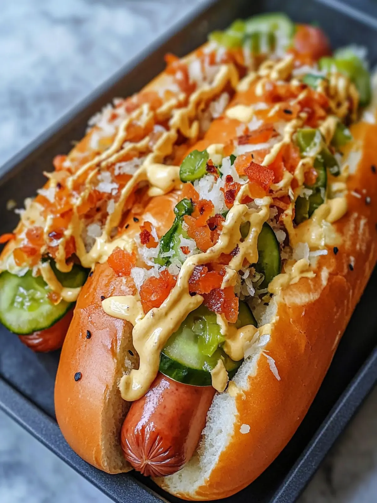 Überbackener Hot Dog Auflauf – Familientraum in 25 Minuten 5 Überbackener Hot Dog Auflauf
