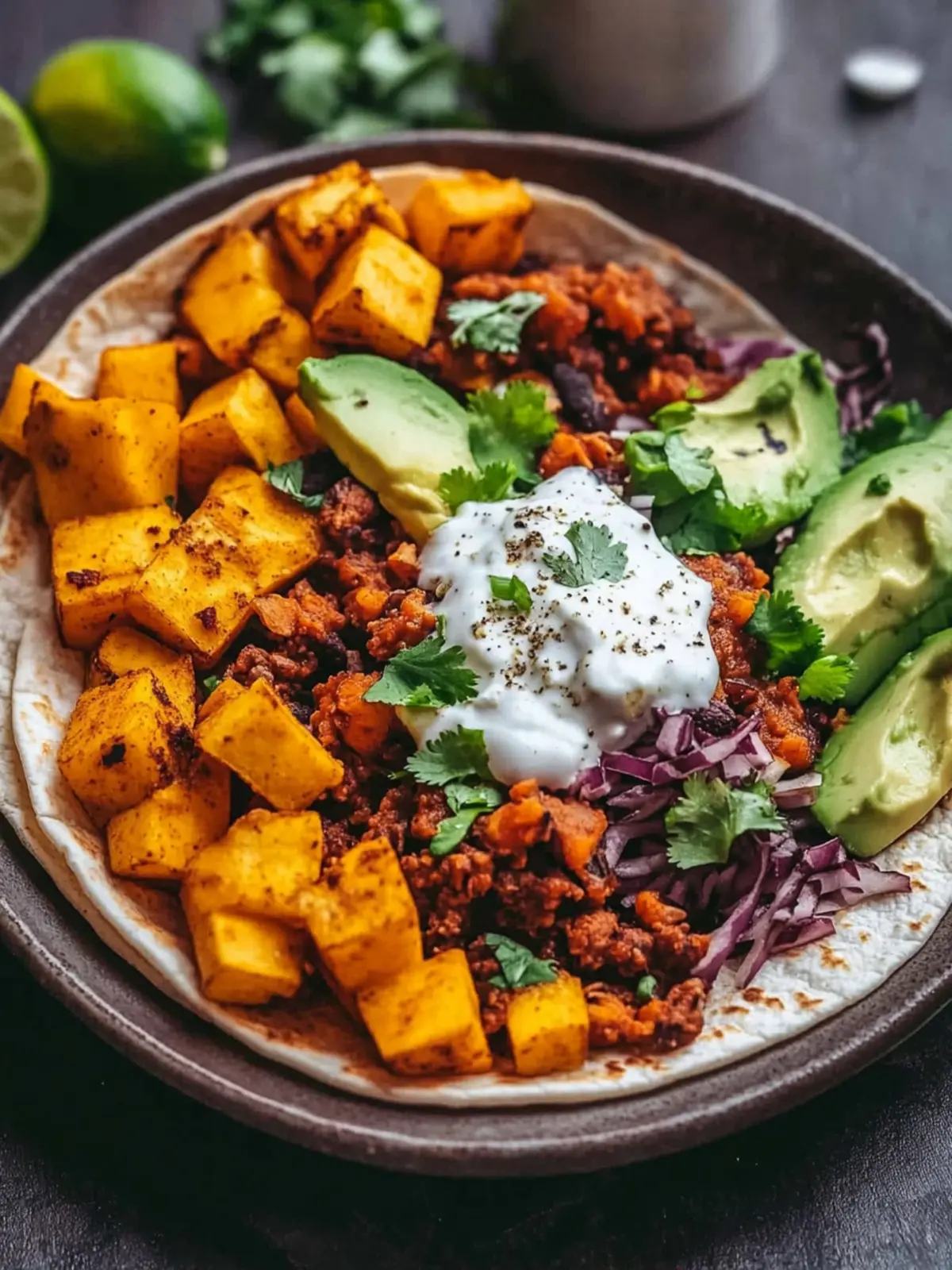 Süßkartoffel Taco Schüssel – Dein schneller Protein-Hit! 3 Süßkartoffel Taco Schüssel